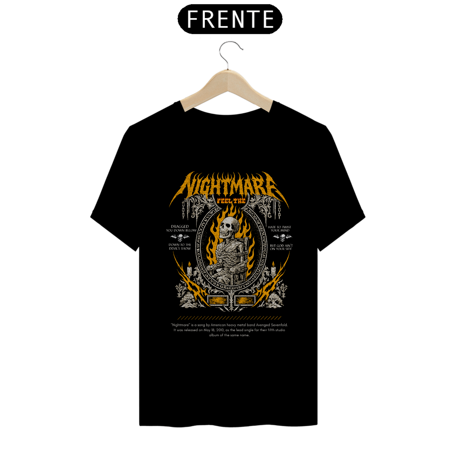 Camiseta Avenged Sevenfold Nightmare