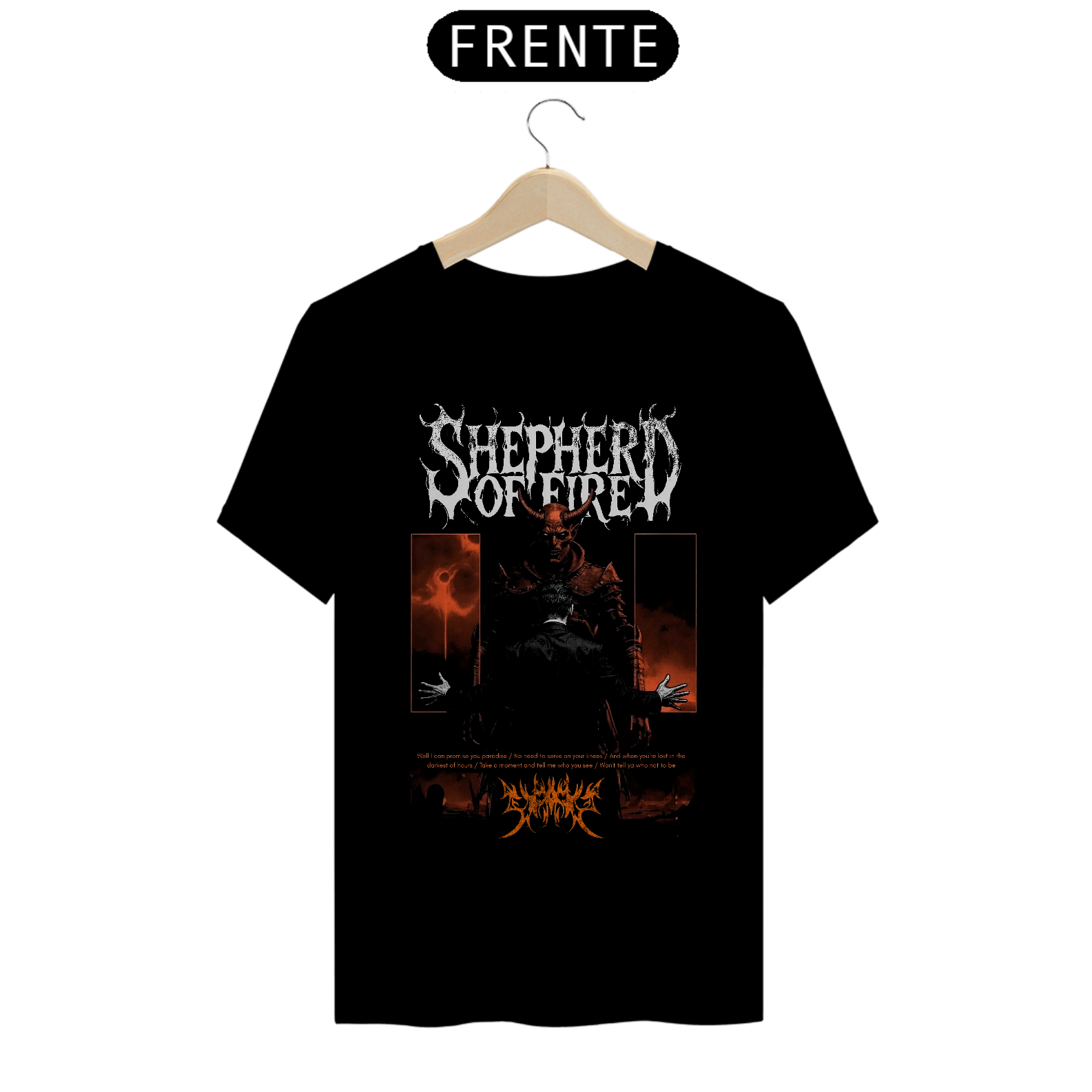 Camiseta Avenged Sevenfold Shepherd of Fire