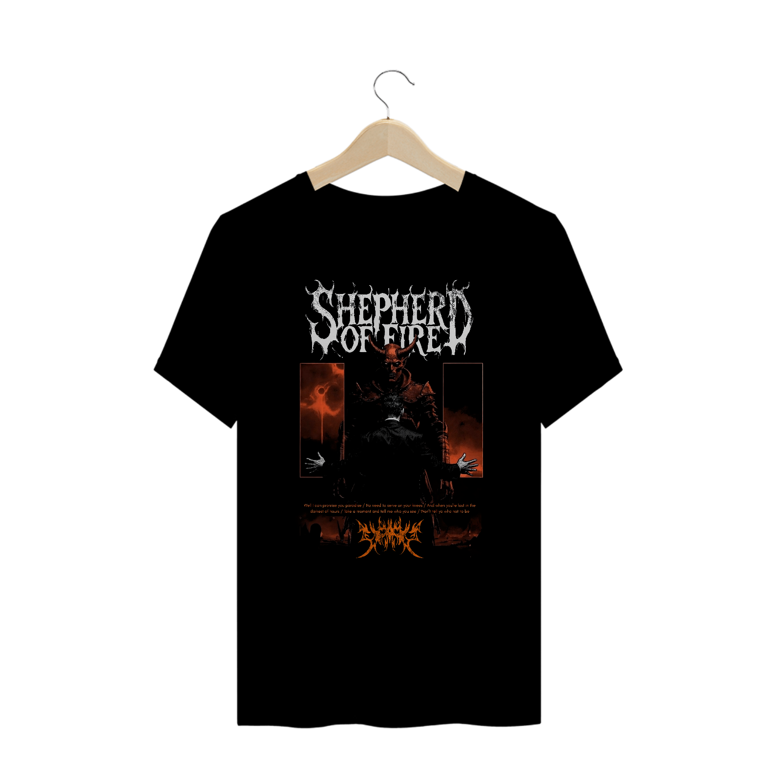 Camiseta Plus Sze Avenged Sevenfold Shepherd of Fire