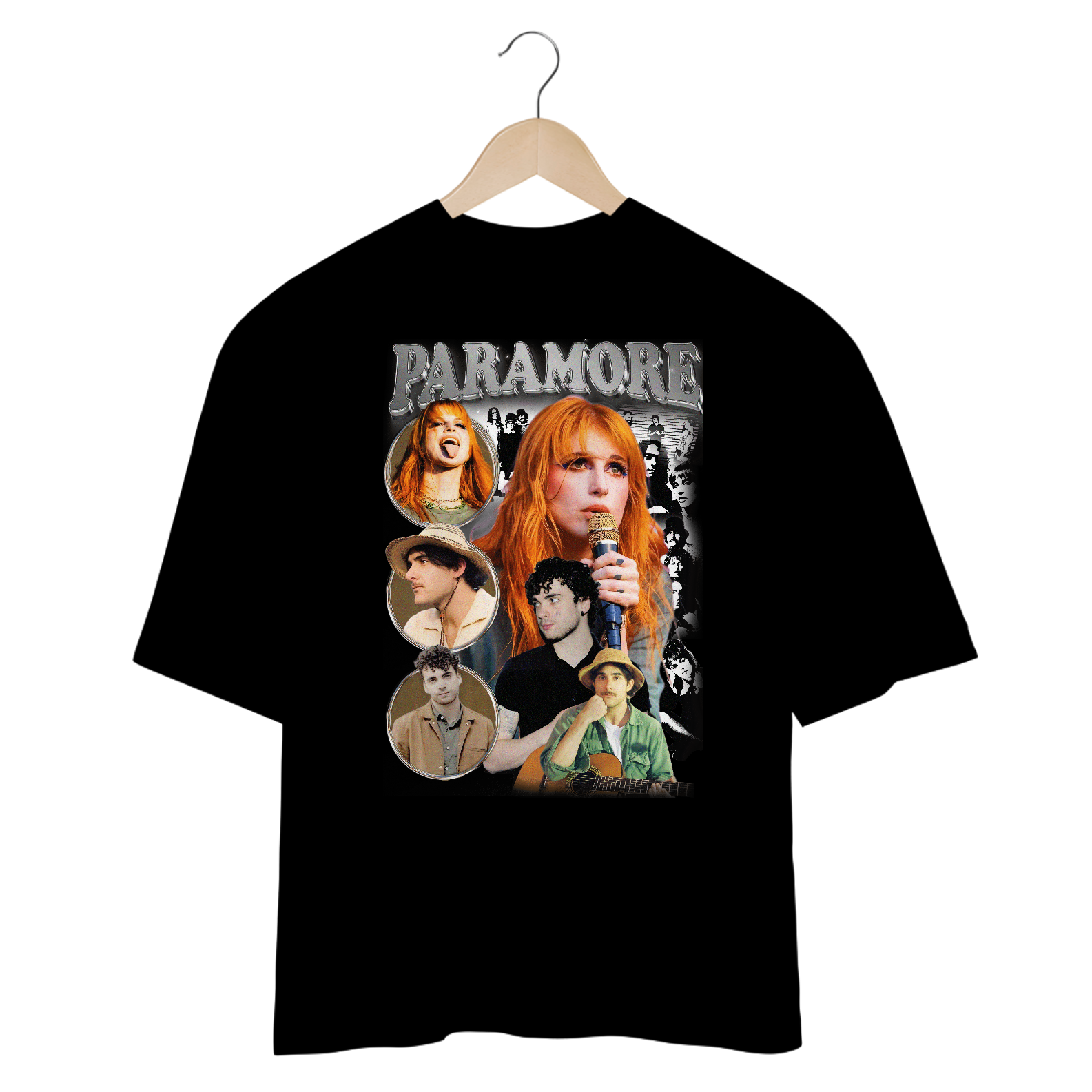 Camiseta Oversized Paramore
