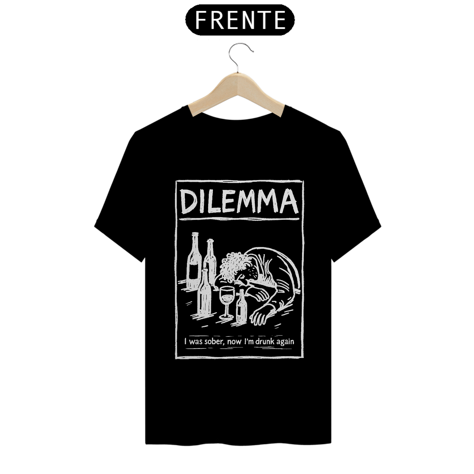 Camiseta Green Day Dilemma (Preta)