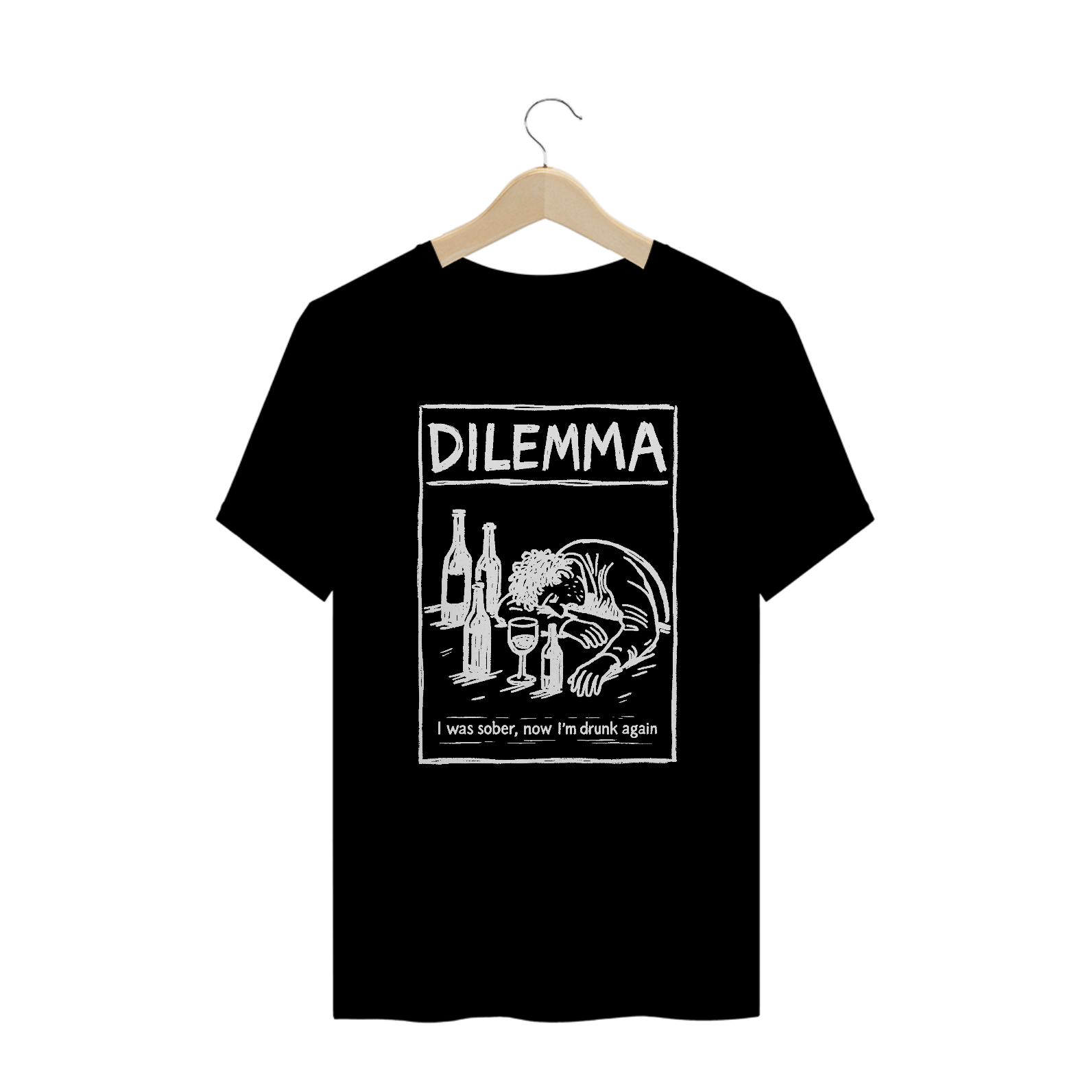 Camiseta Plus Size Green Day Dilemma (Preta)