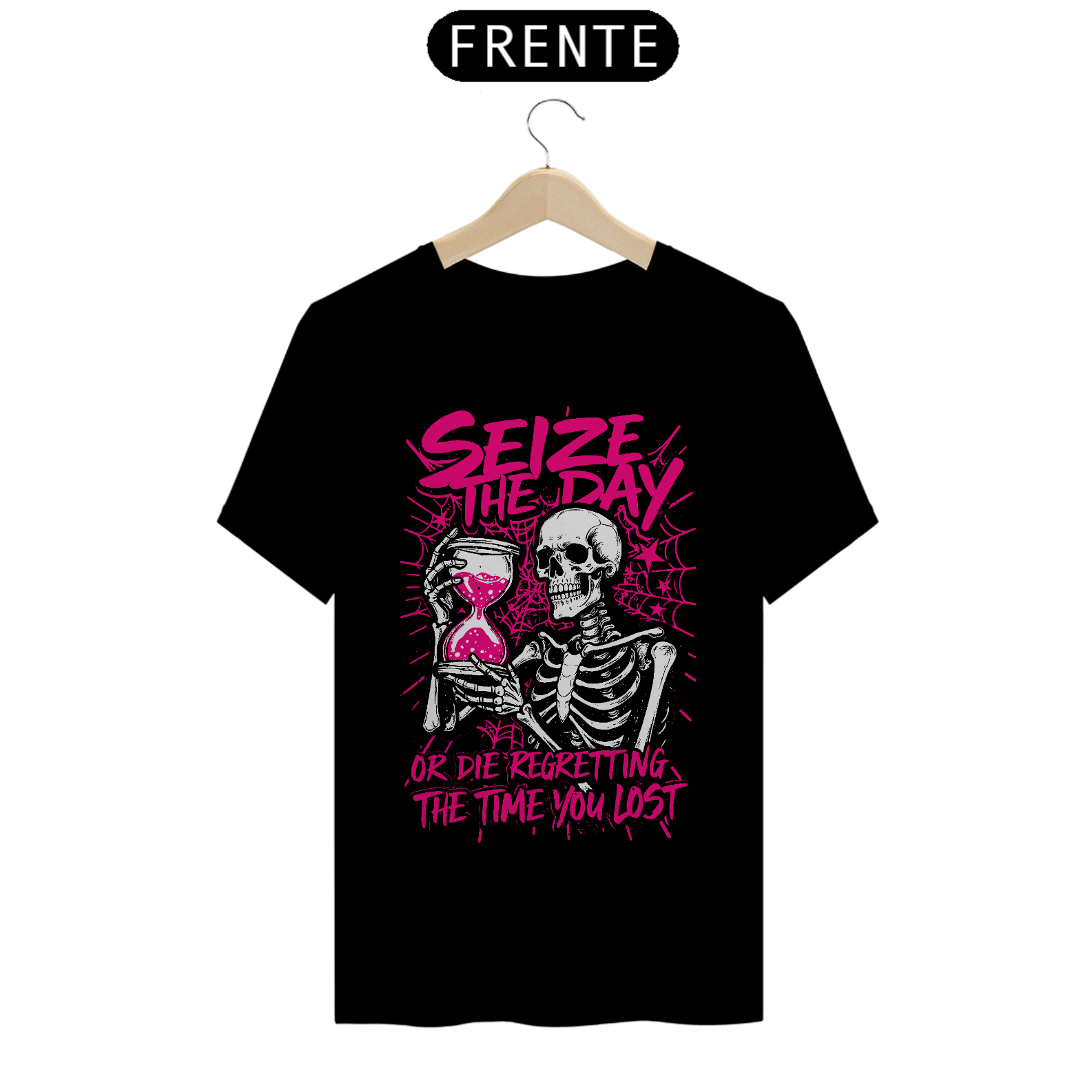 Camiseta Avenged Sevenfold Seize The Day (Preta)