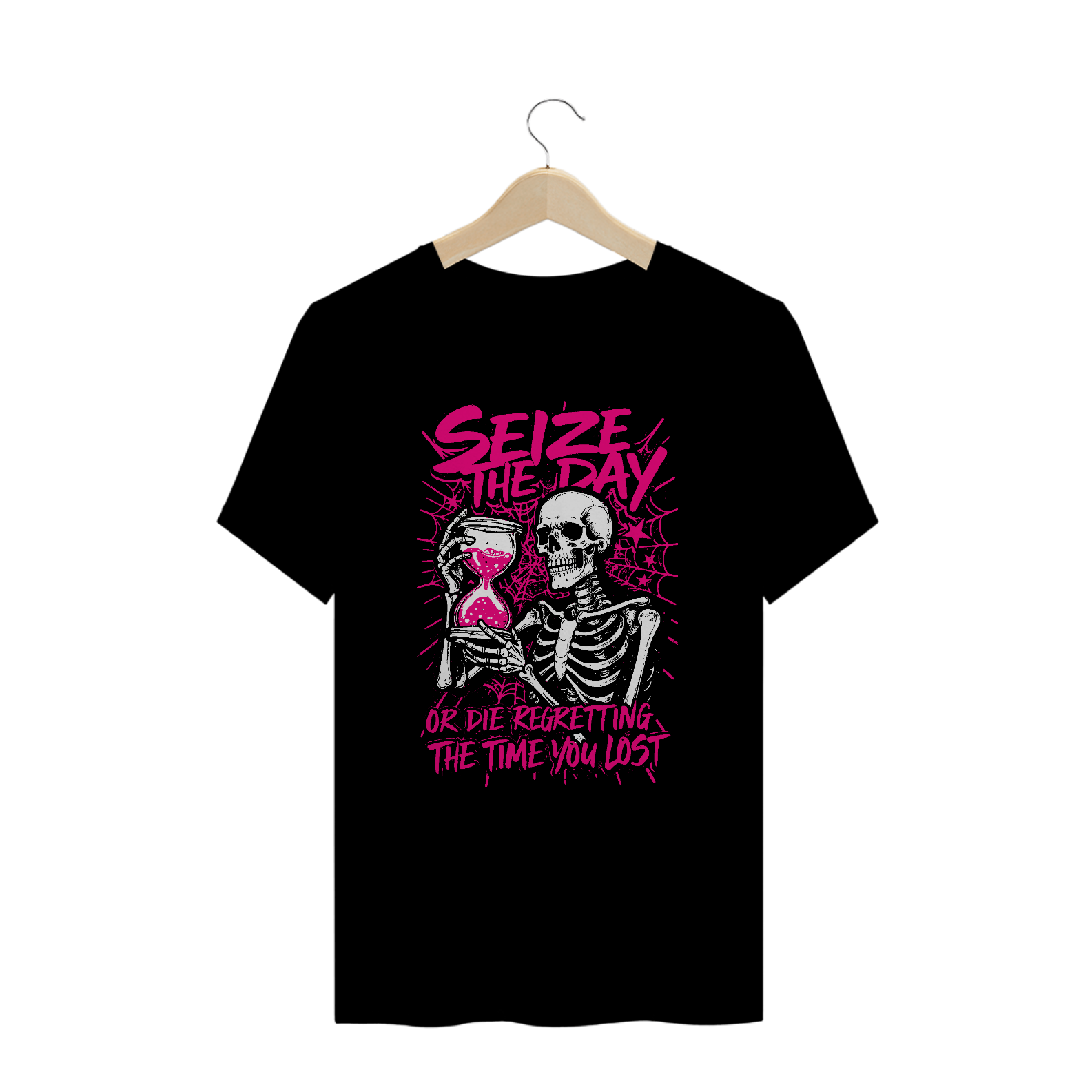 Camiseta Plus Size Avenged Sevenfold Seize The Day (Preta)