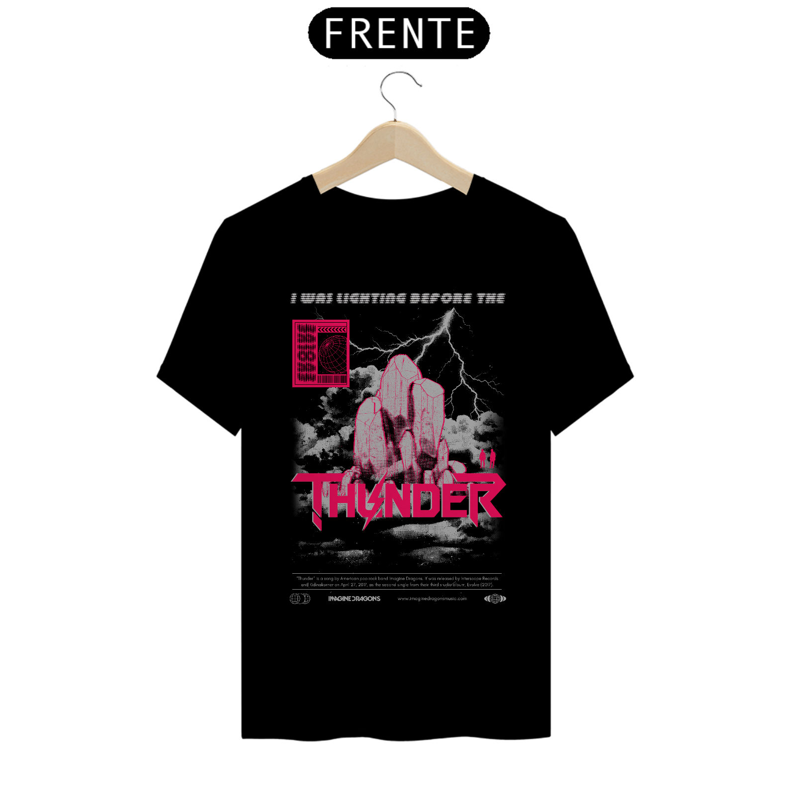 Camiseta Imagine Dragons Thunder