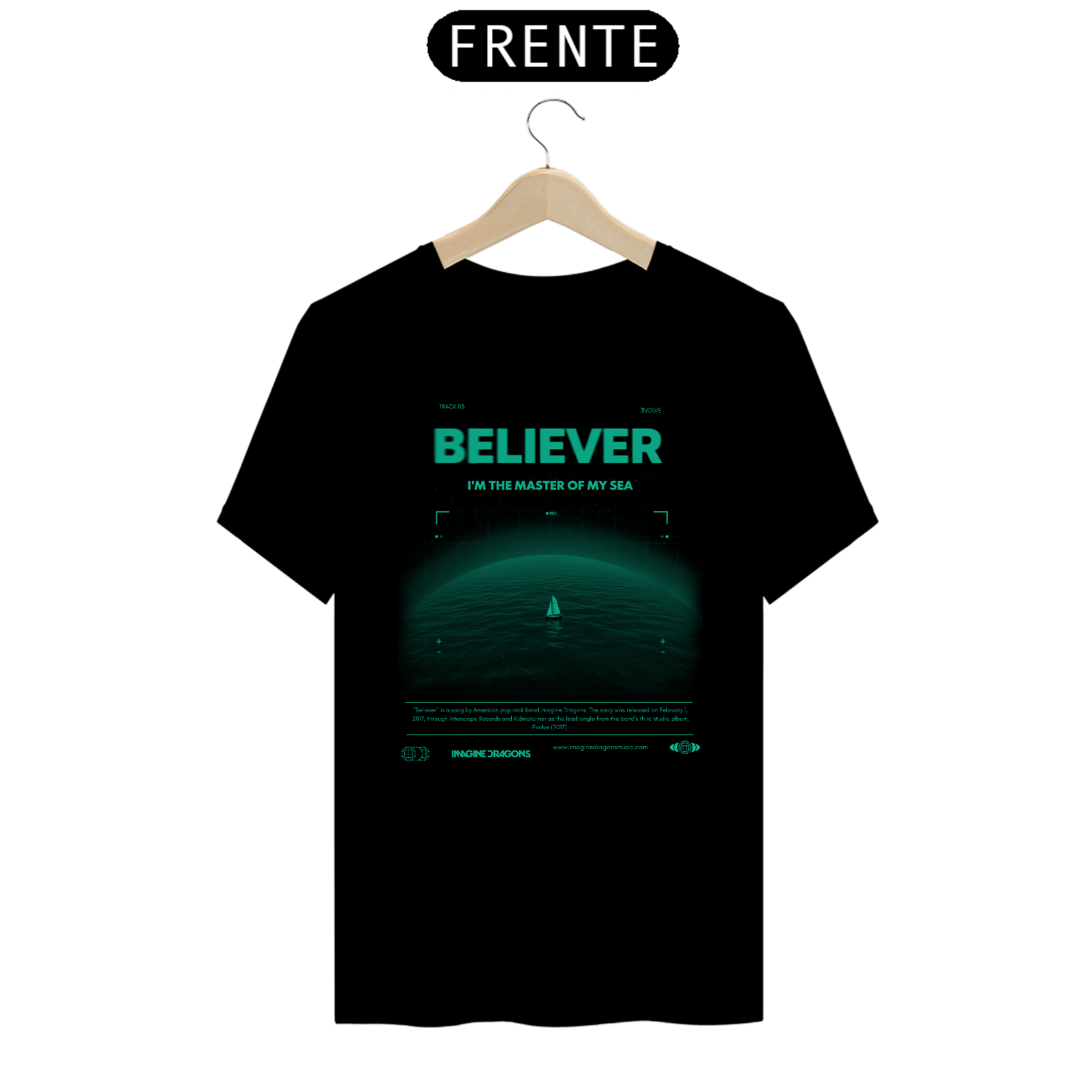 Camiseta Imagine Dragons Believer #2