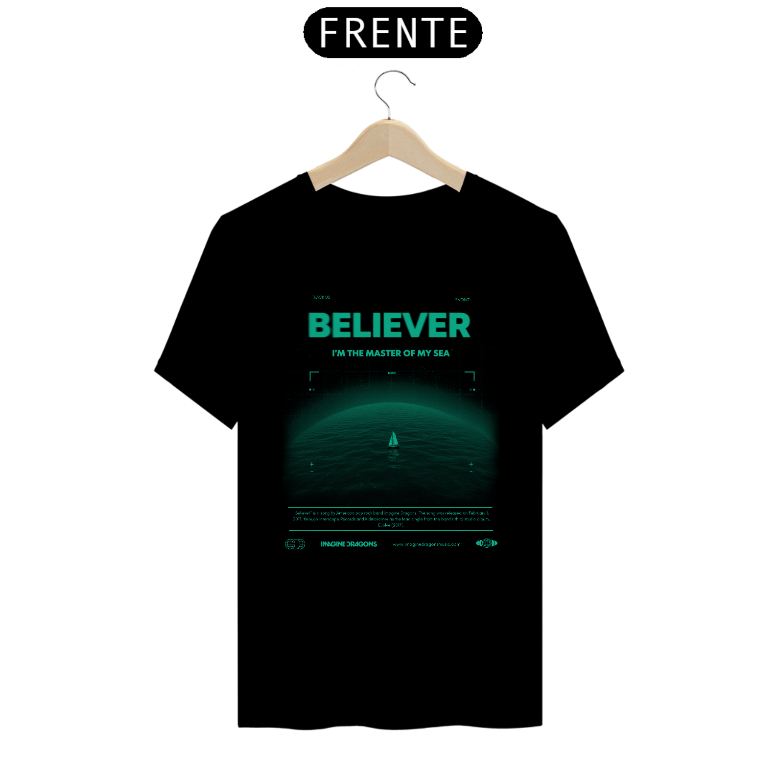 Camiseta Imagine Dragons Believer #2