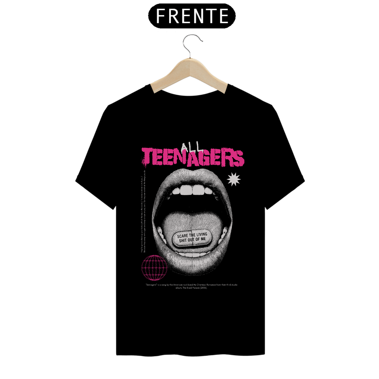 Camiseta My Chemical Romance Teenagers 