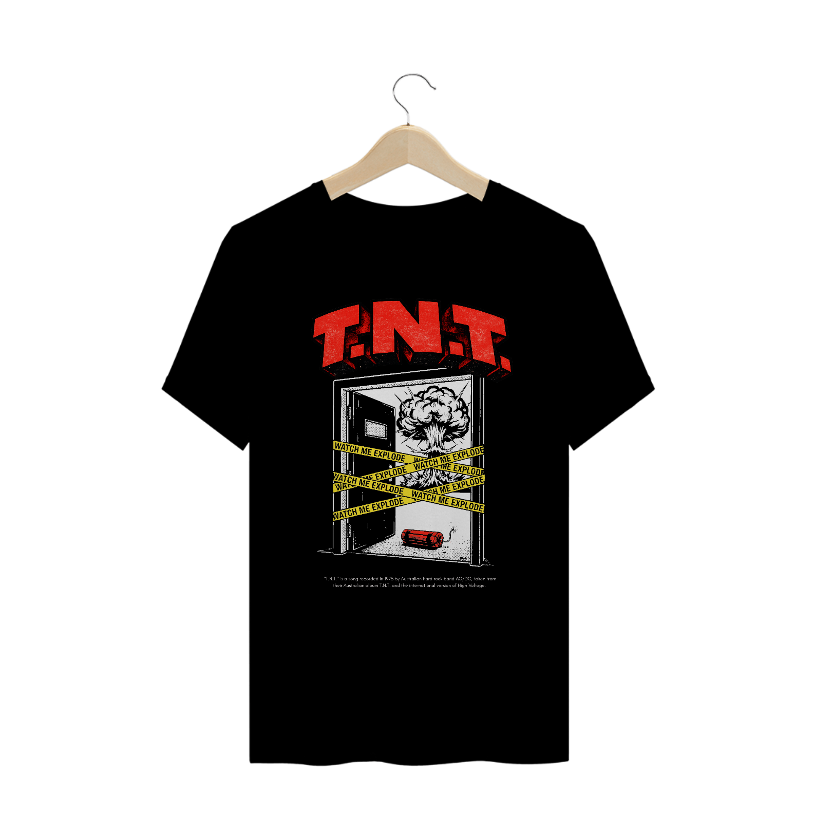 Camiseta Plus Size AC/DC T.N.T.