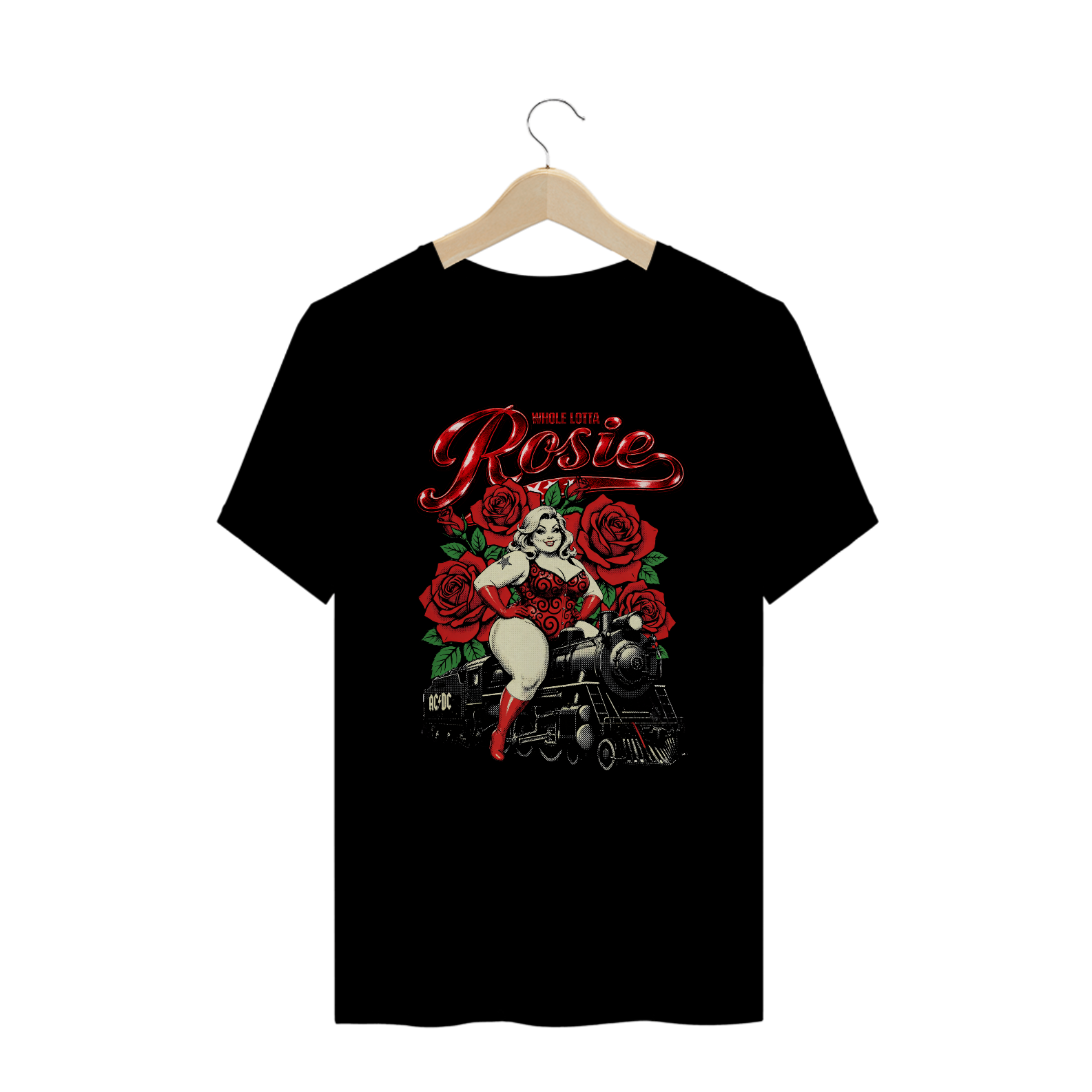 Camiseta Plus Size AC/DC Whole Lotta Rosie