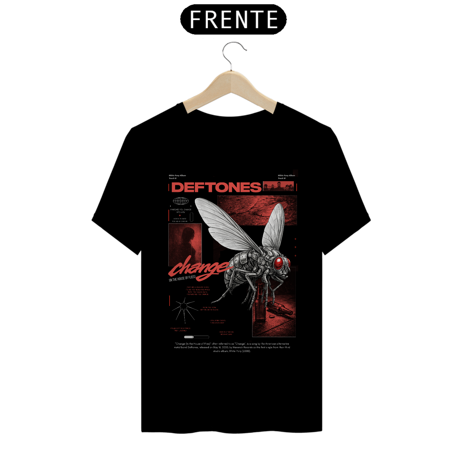 Camiseta Deftones Change (In The House Of Flies)