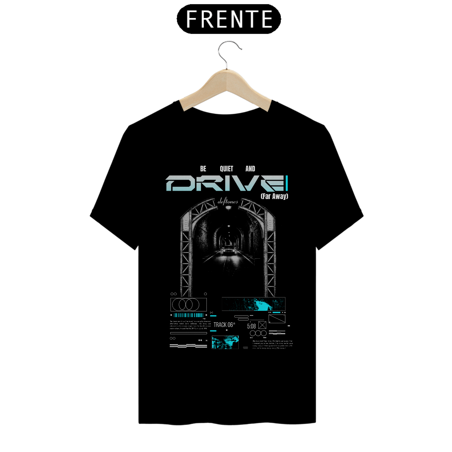Camiseta Deftones Be Quiet And Drive (Far Away) 