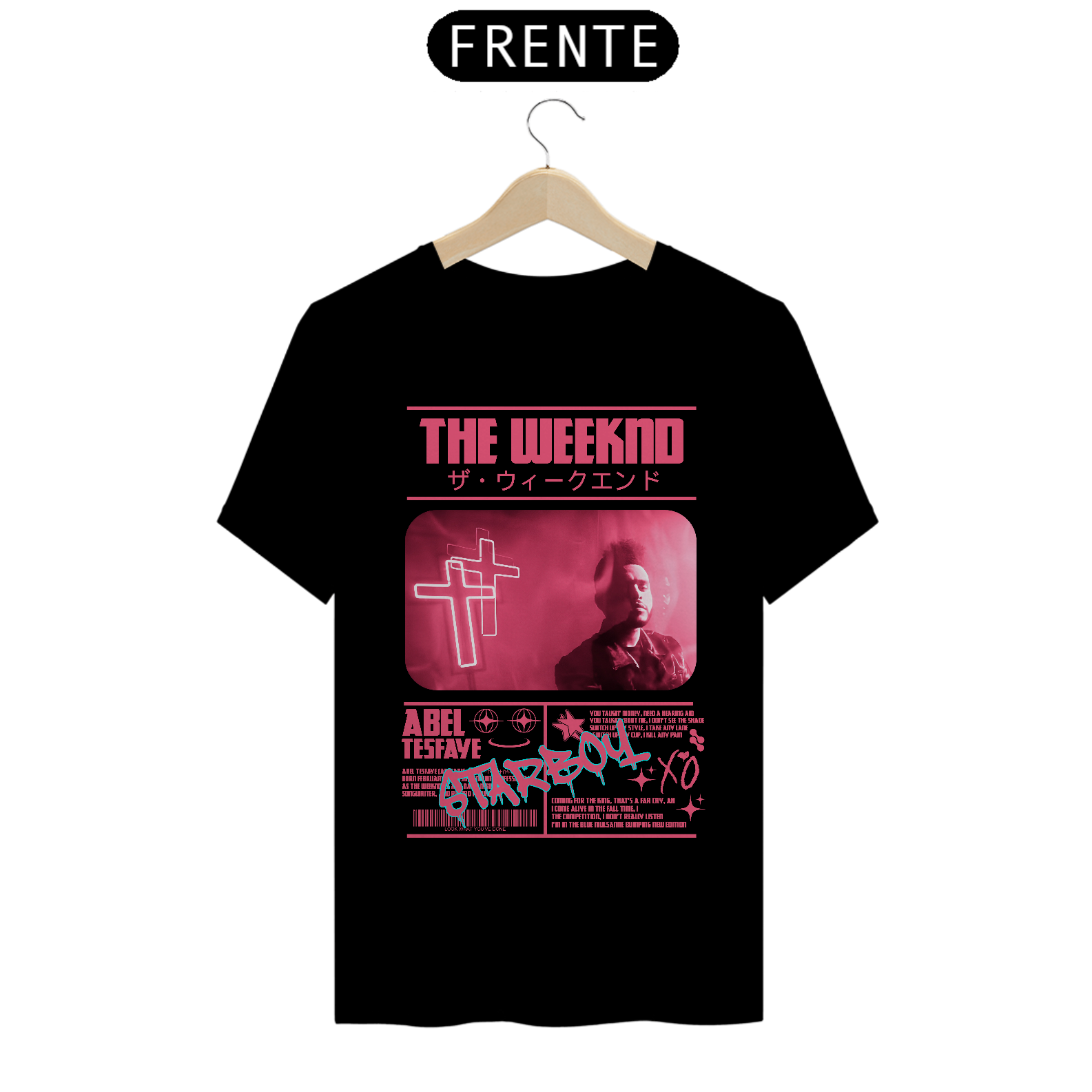 Camiseta The Weeknd Starboy