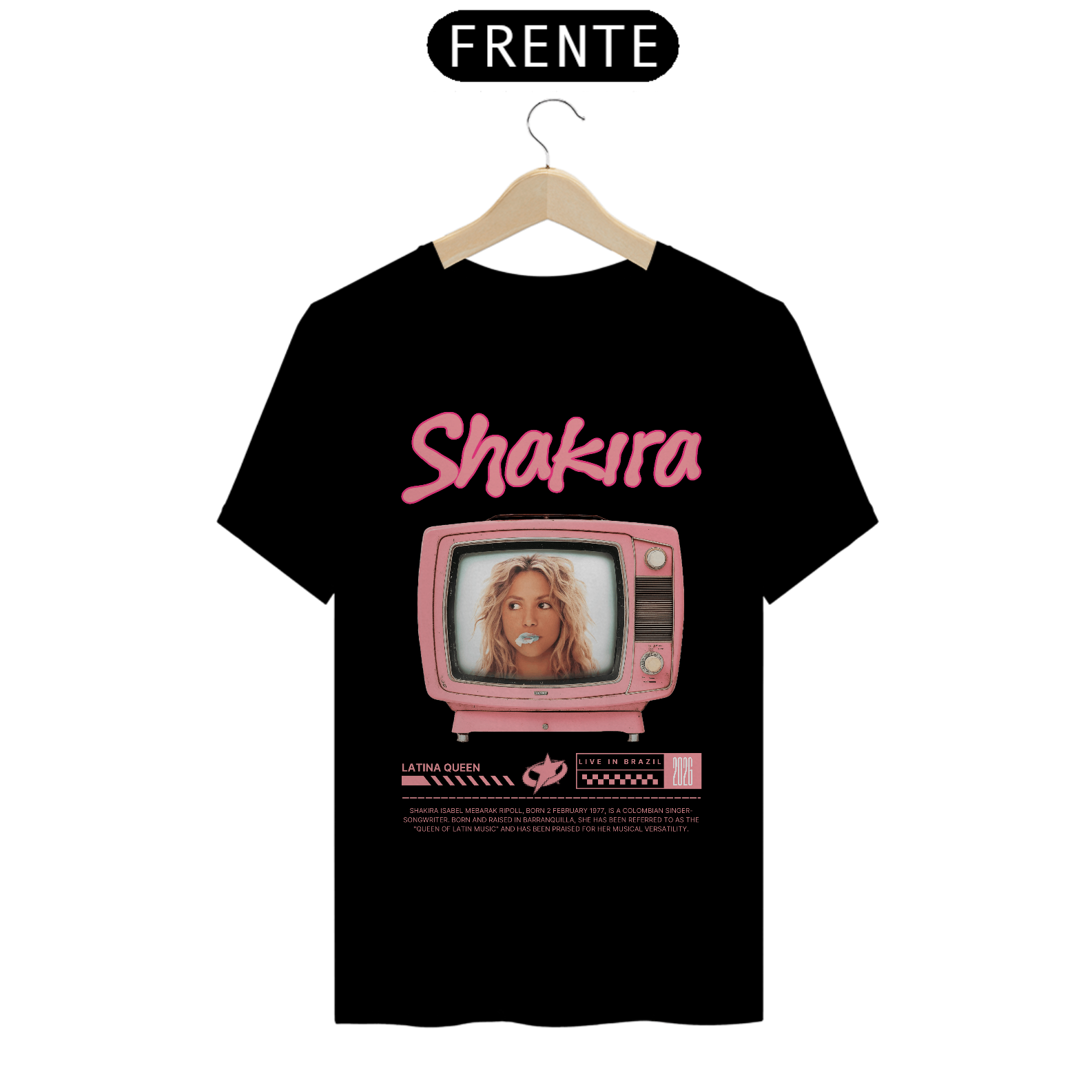 Camiseta Shakira