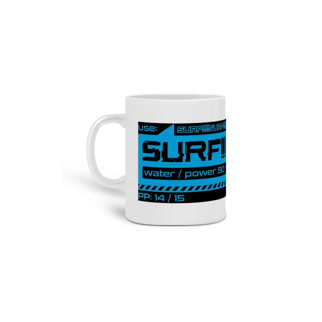 Nome do produto: MoveWarning Surf Tag - Caneca