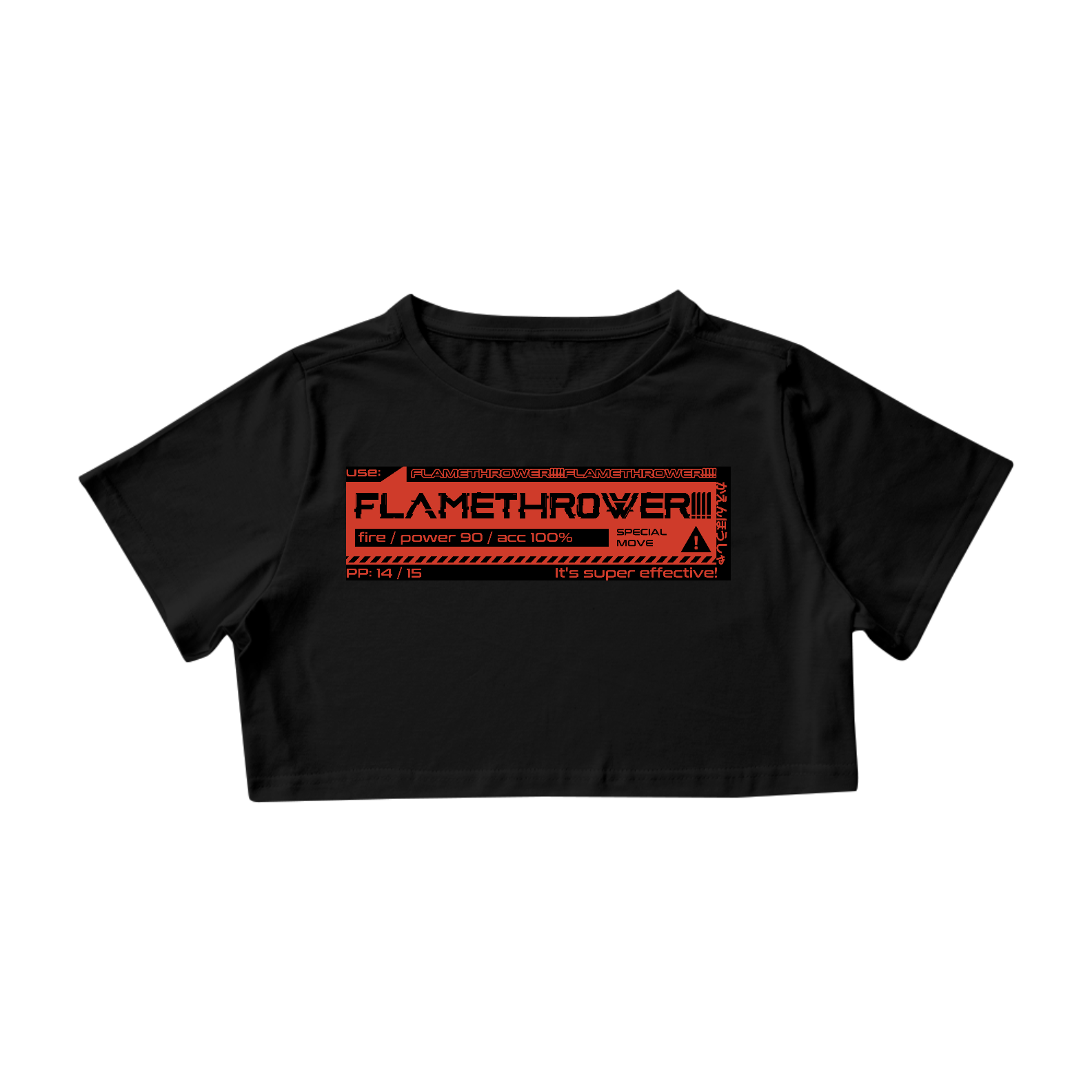 Nome do produto: MoveWarning Flamethrower Tag - Camisa