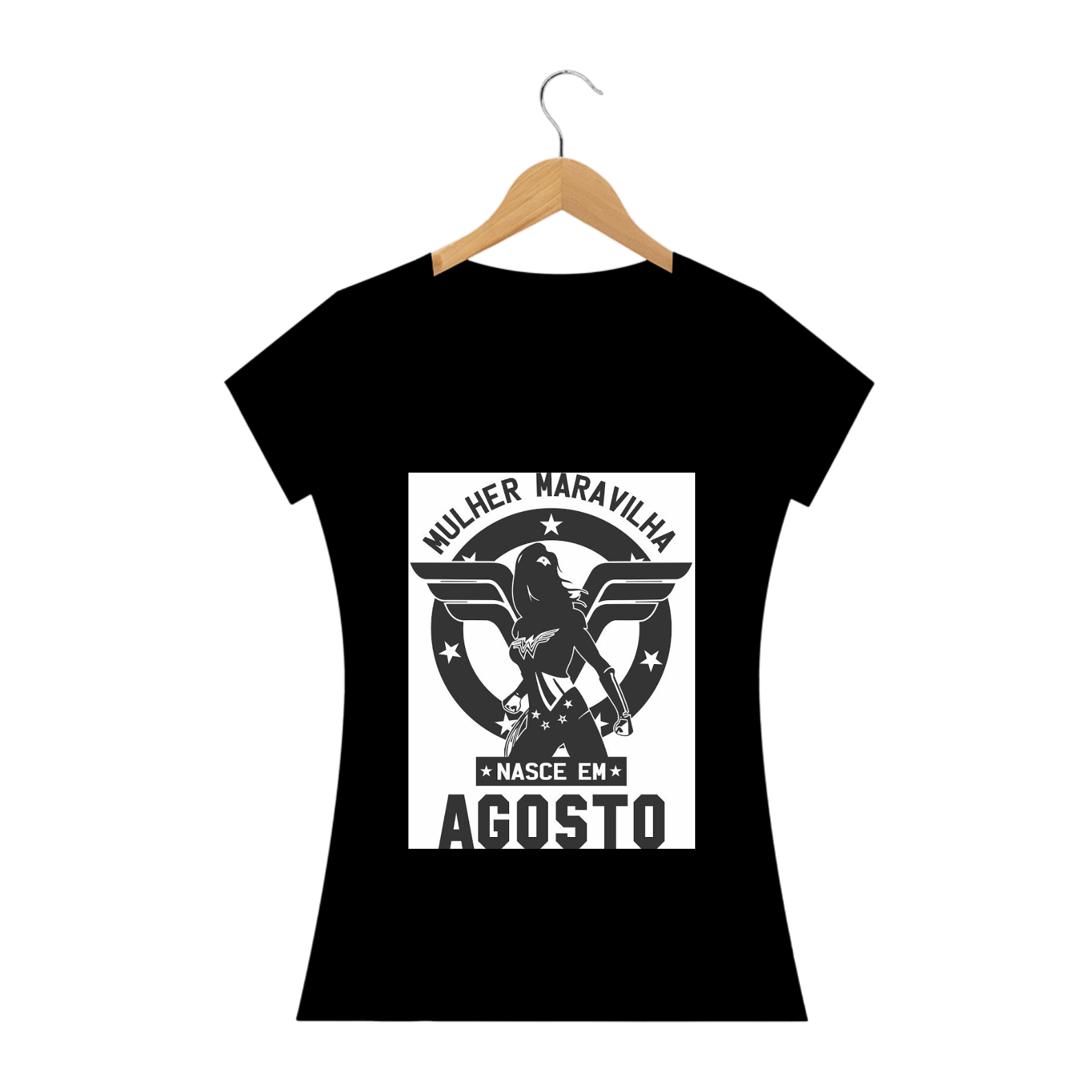 Nome do produto: Baby Long Mulher Maravilha