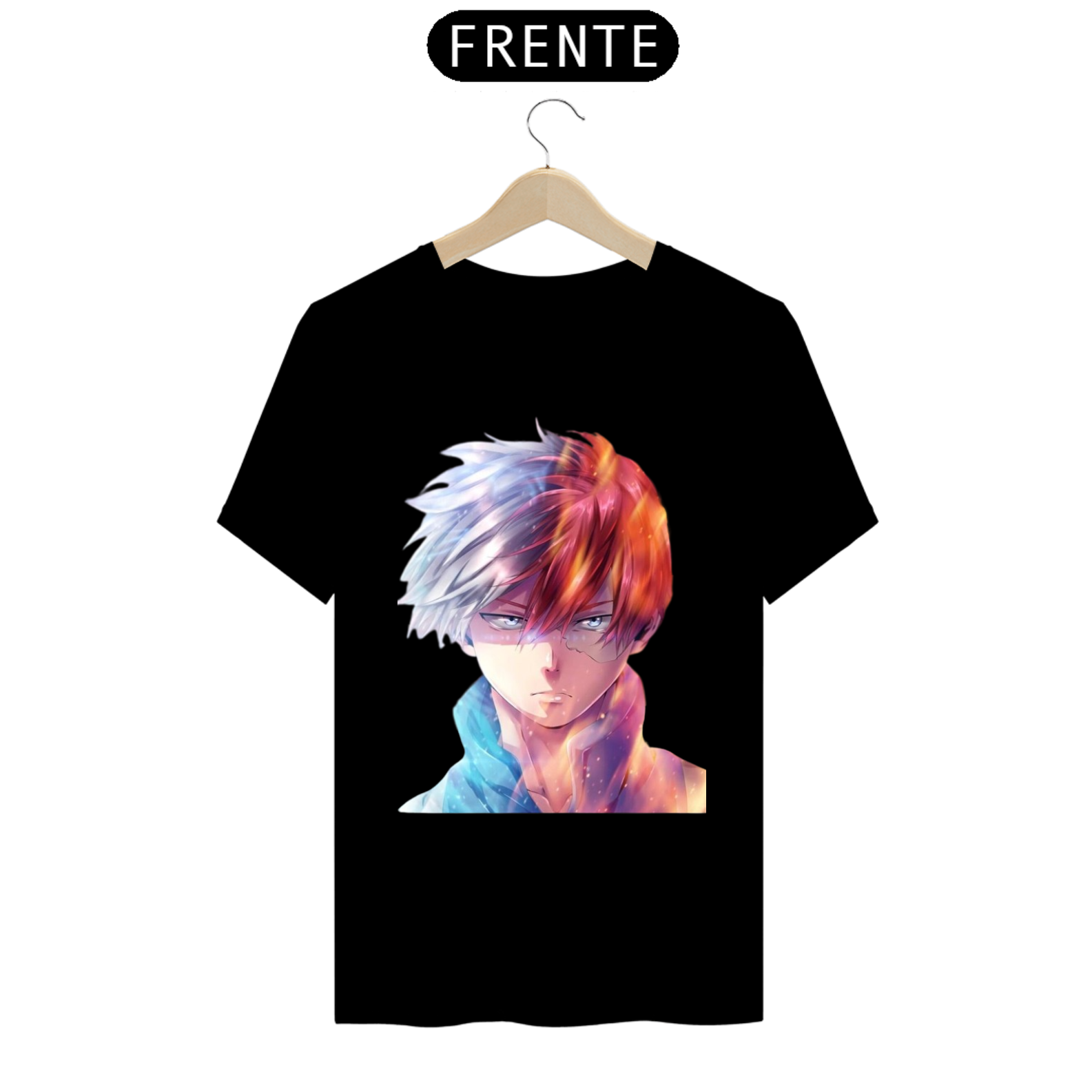 Nome do produto: Camiseta Boku no Hero TODOROKI