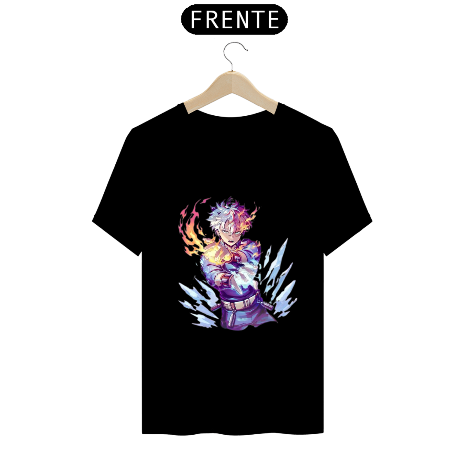 Nome do produto: Camiseta Boku no Hero TODOROKI