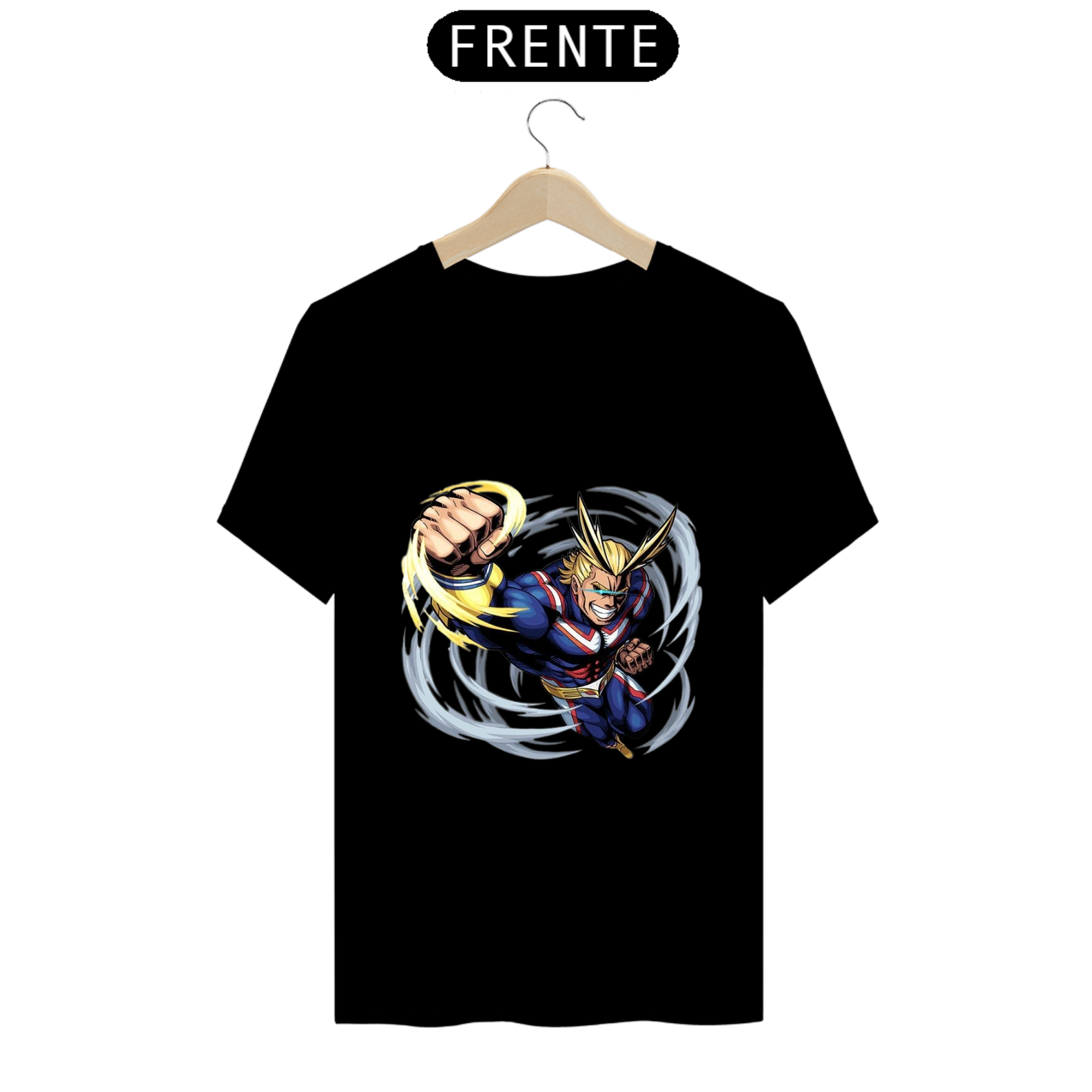 Nome do produto: Camiseta Boku no Hero ALL MIGHT