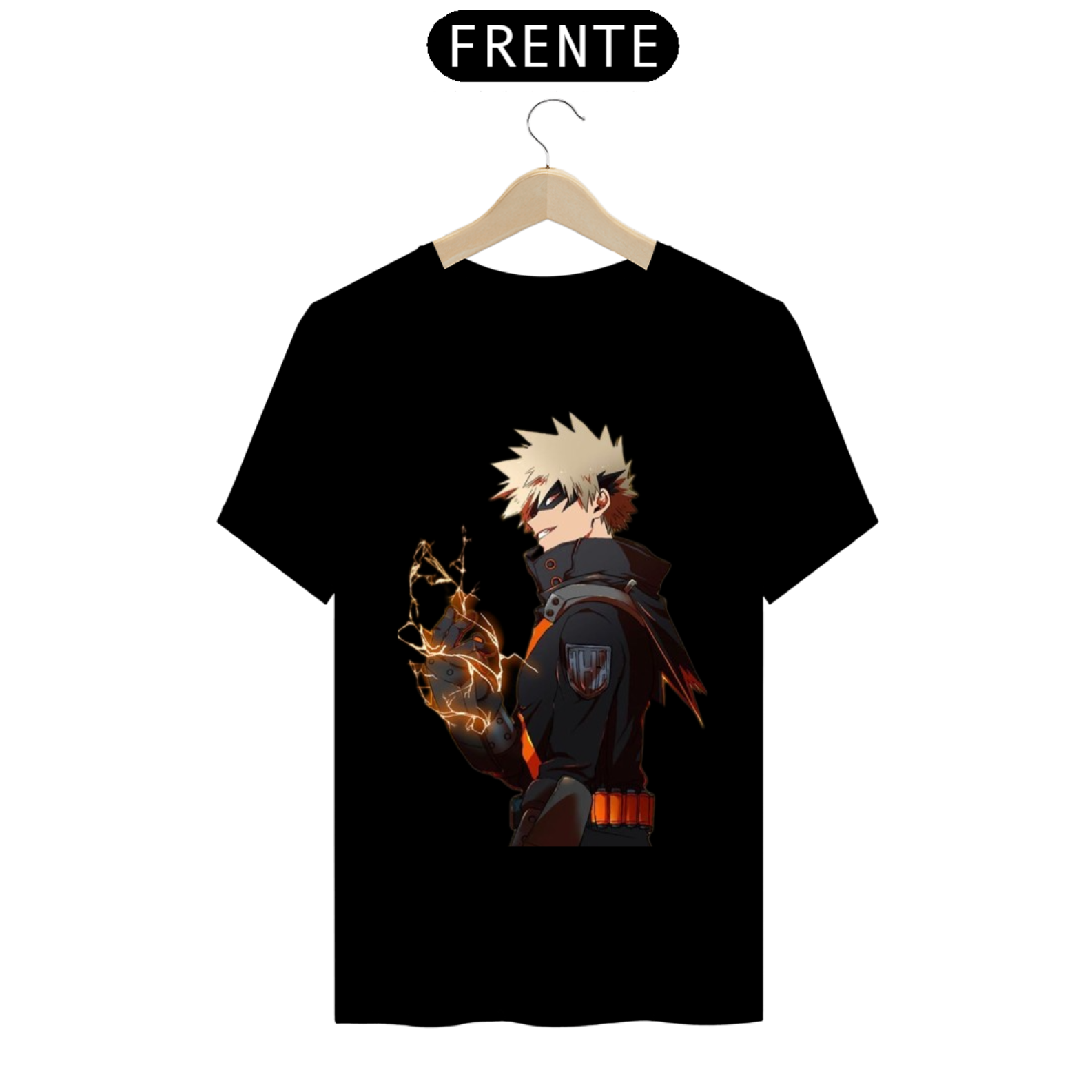 Nome do produto: Camiseta Boku no Hero BAKUGO