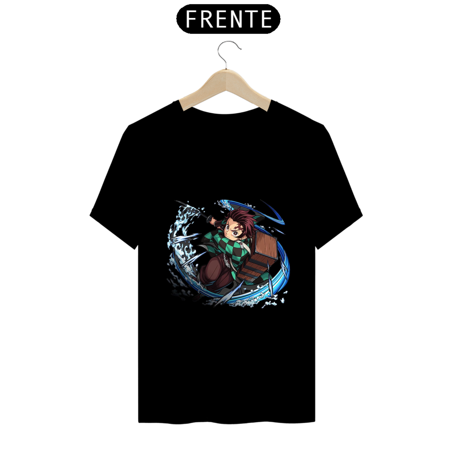 Nome do produto: Camiseta Kimetsu no Yaiba TANJIRO