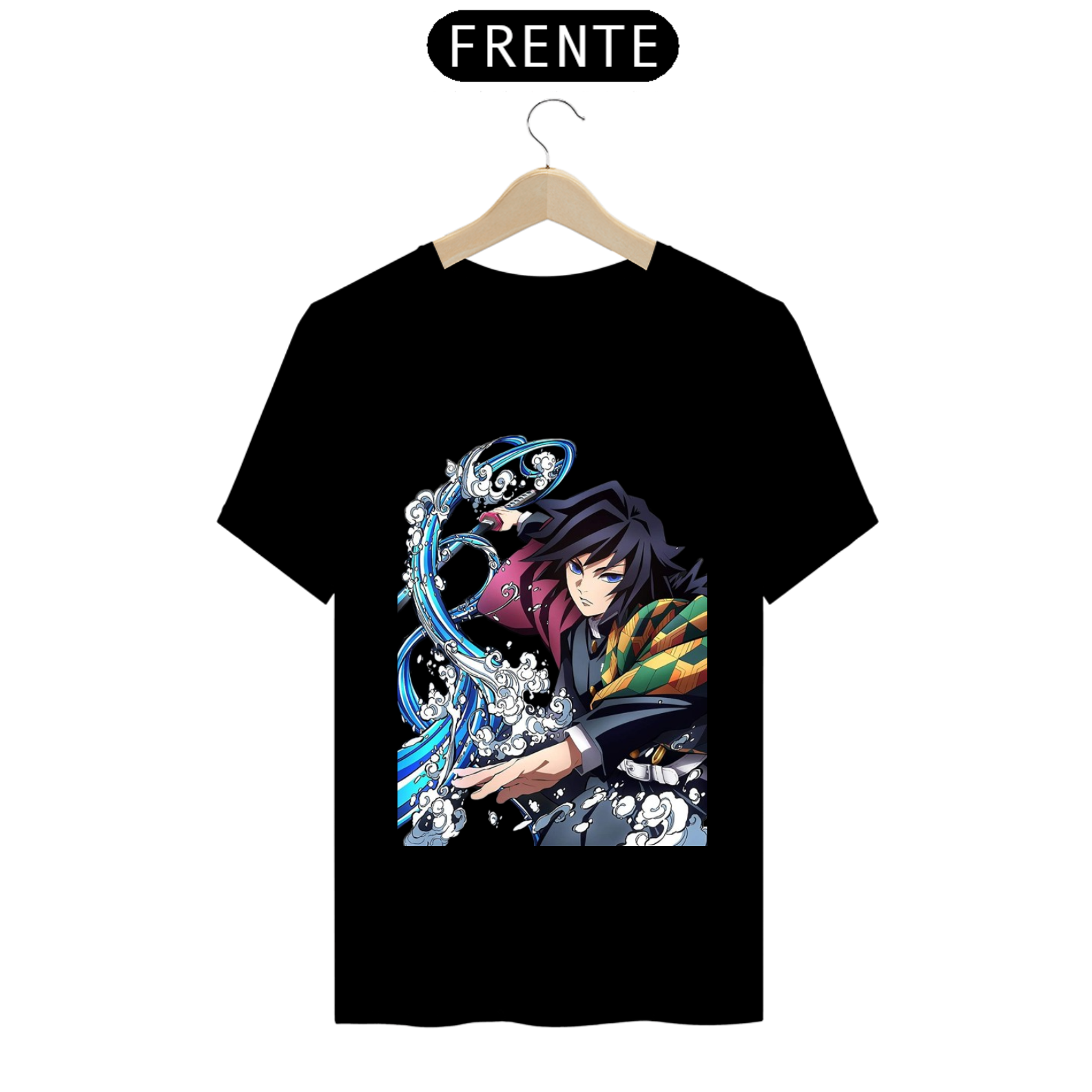 Nome do produto: Camiseta Kimetsu no Yaiba TOMIOKA