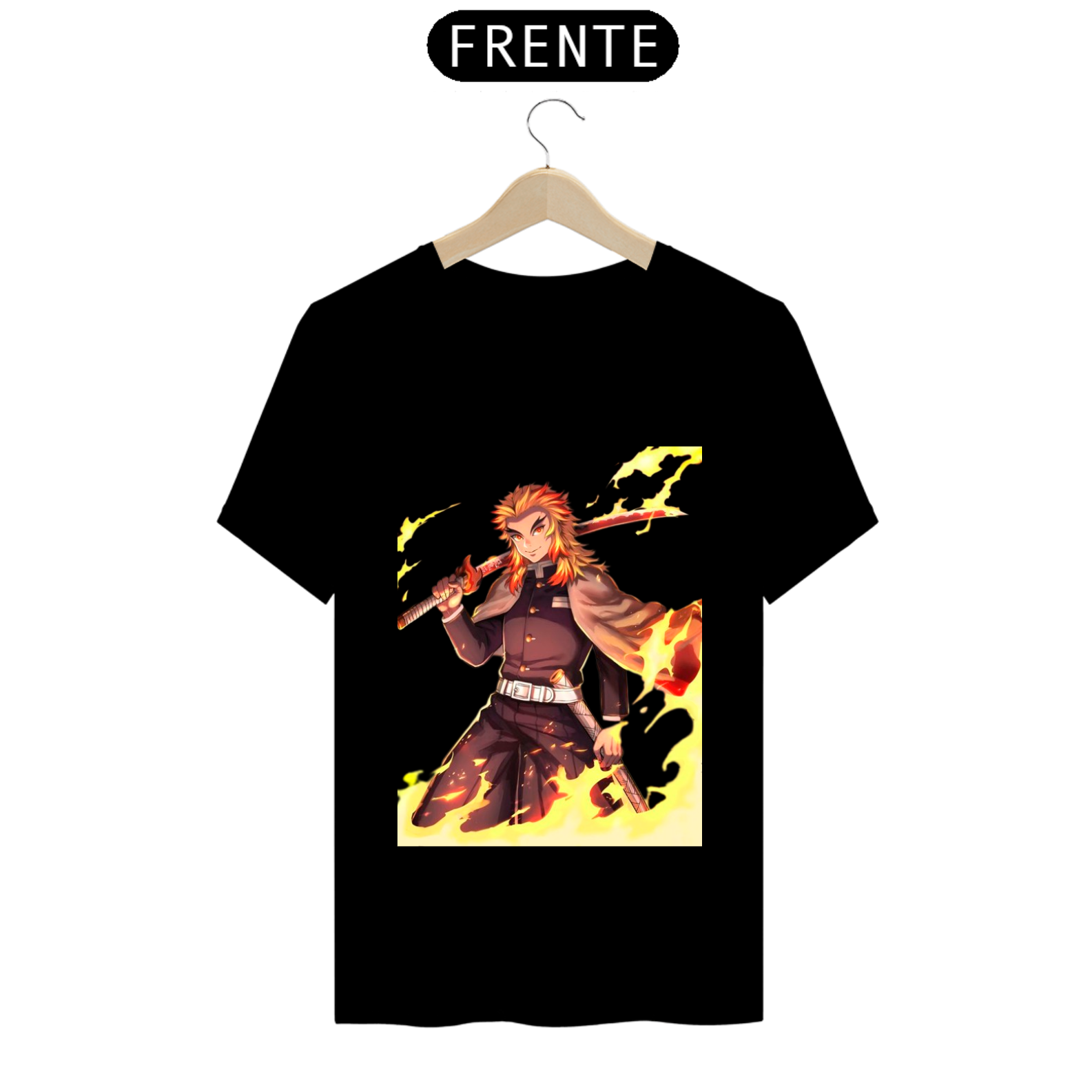Nome do produto: Camiseta Kimetsu no Yaiba RENGOKU 