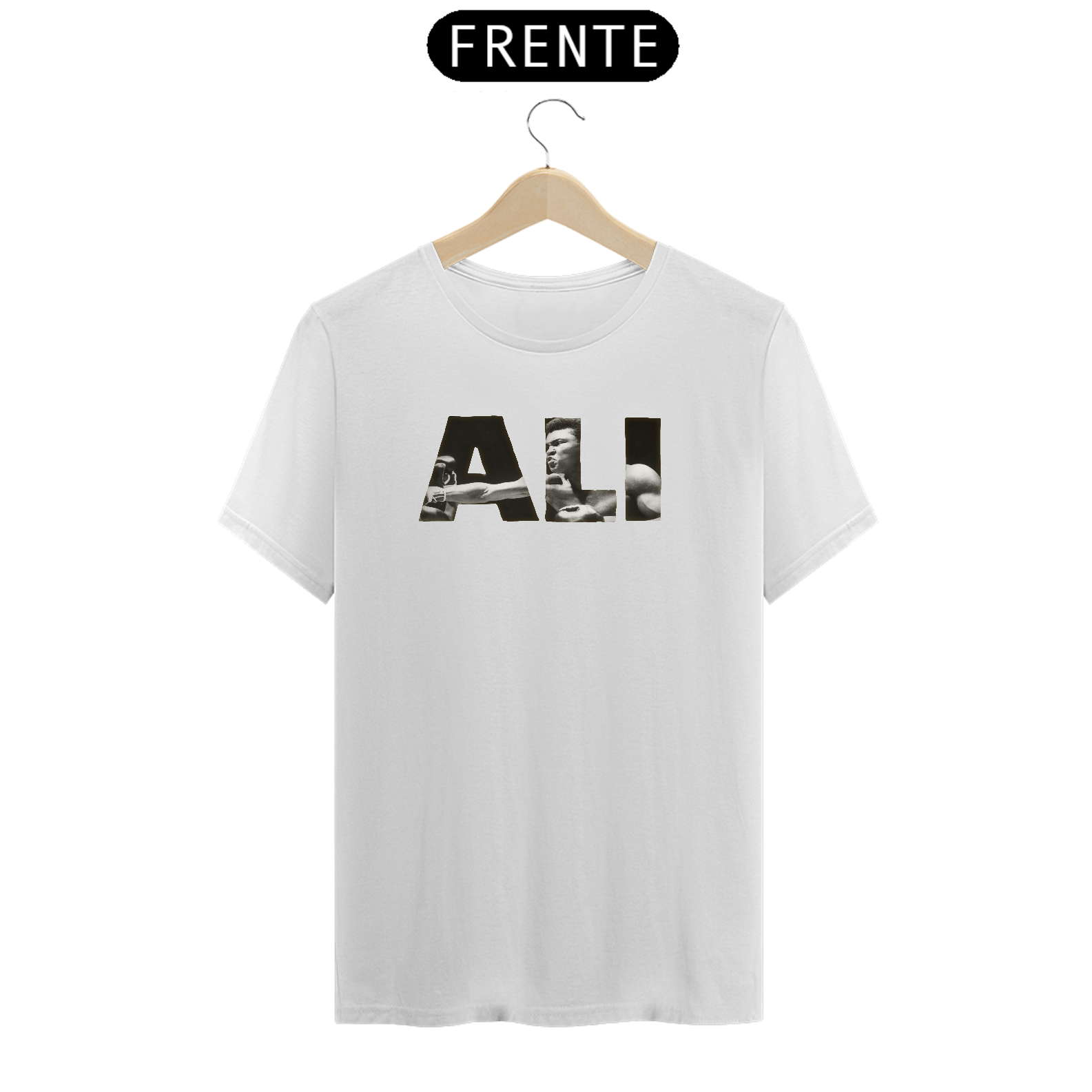 Nome do produto: Camiseta - MUHAMMAD ALI