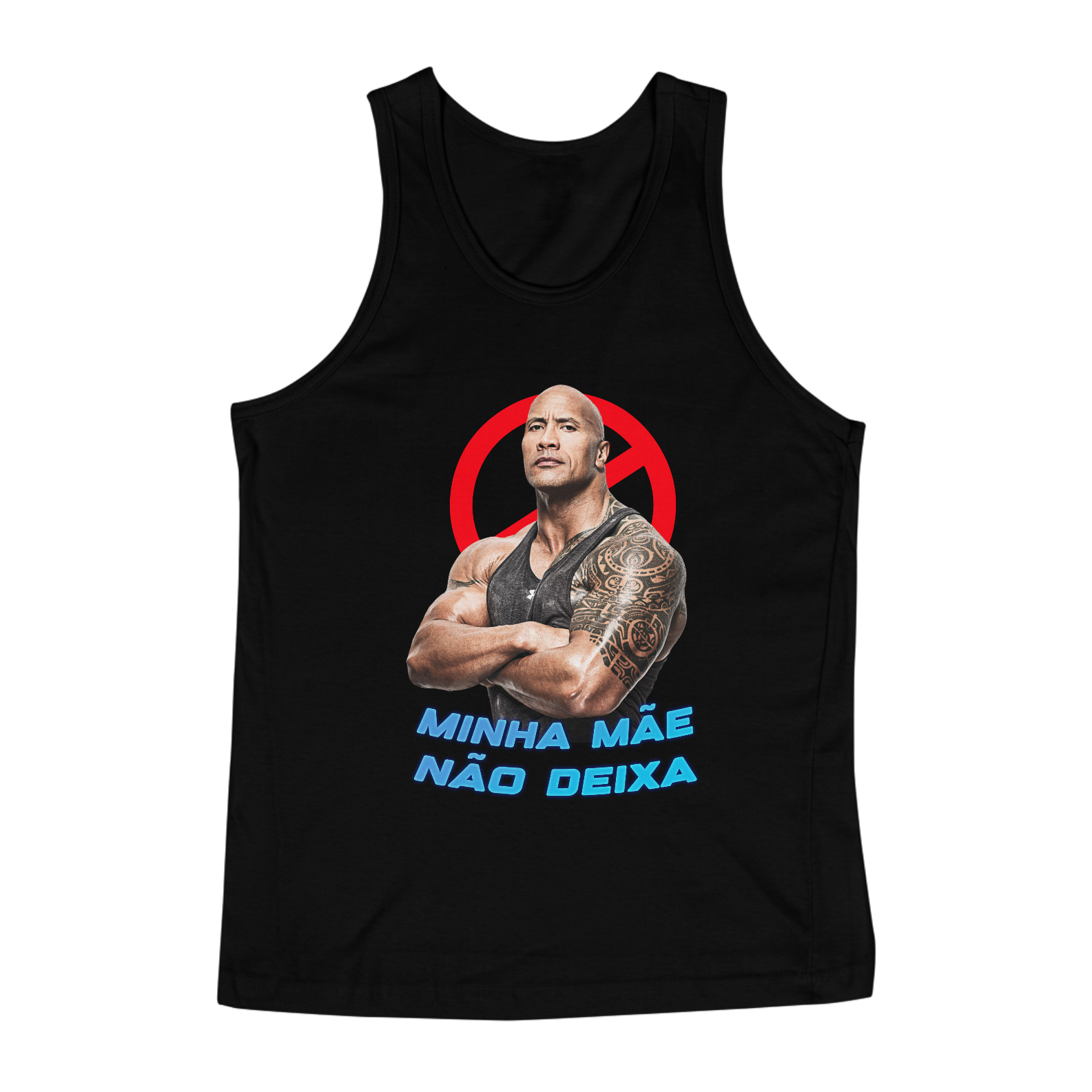 Nome do produto: Regata para Treino - MINHA MÃE NÃO DEIXA