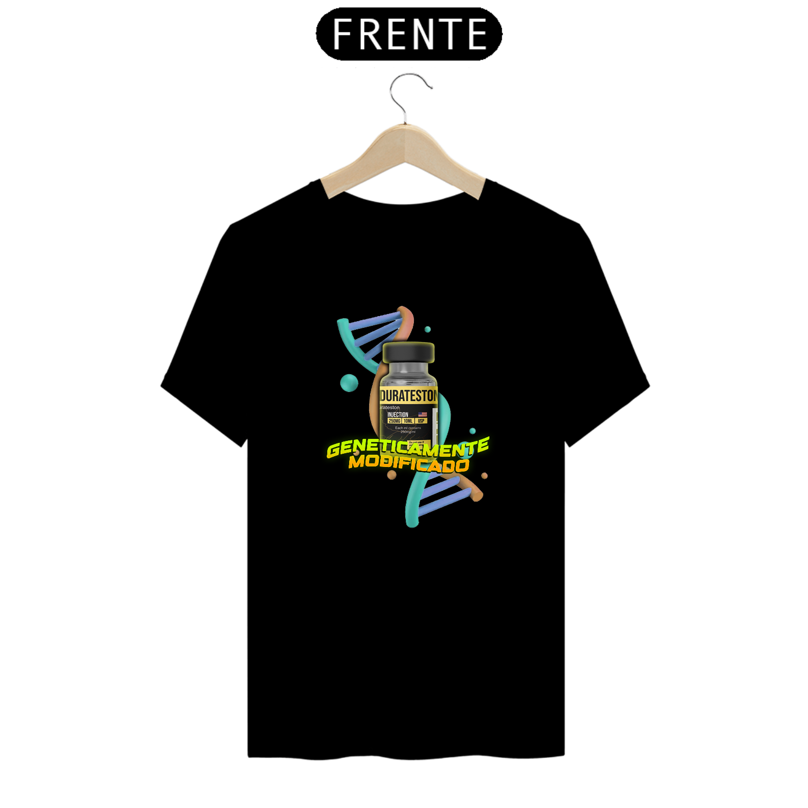 Nome do produto: Camiseta - GENETICAMENTE MODIFICADO