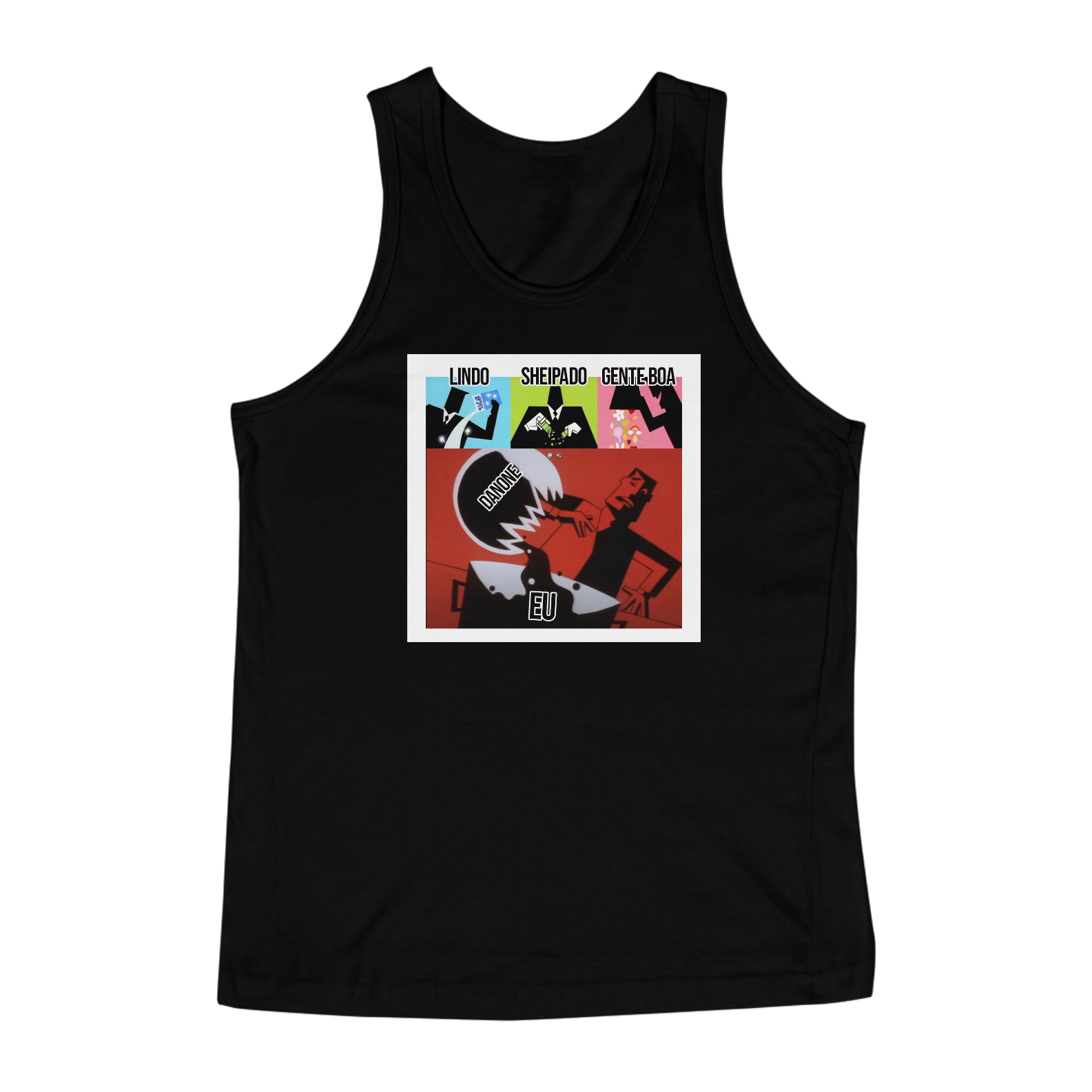 Nome do produto: Regata - MENINO SUPER PODEROSO