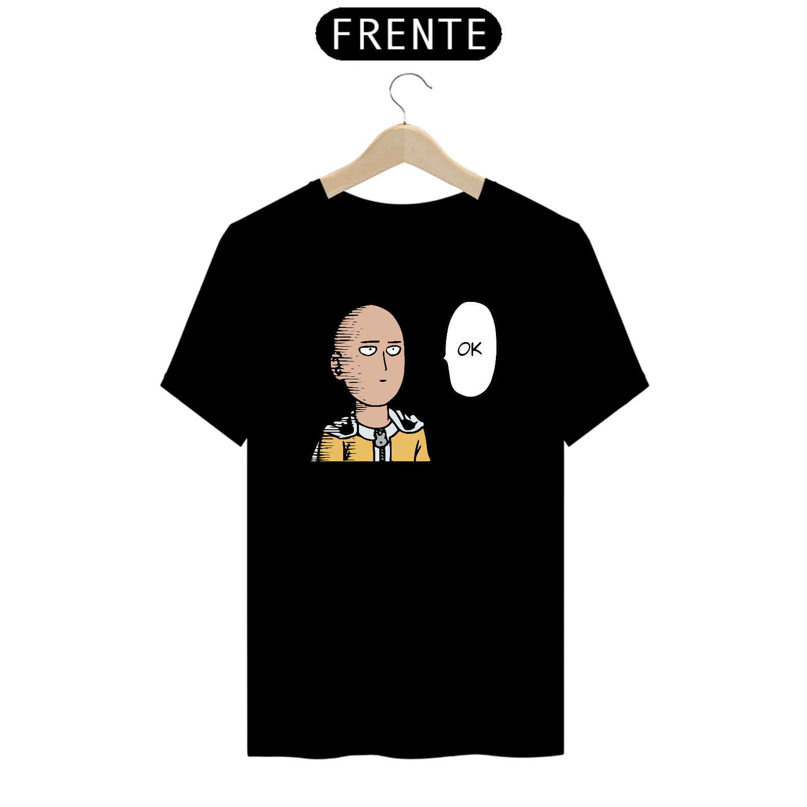 Nome do produto: Camiseta - SAITAMA OK