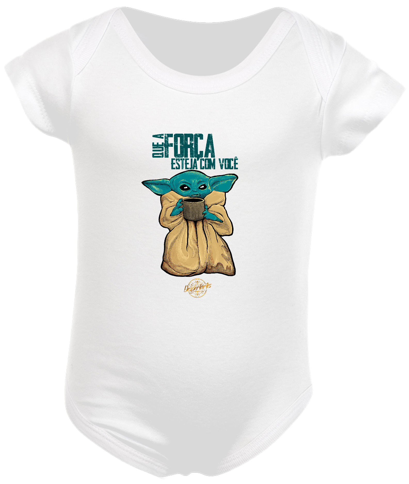 Nome do produto: Que a Força Esteja com Você - Body Infantil