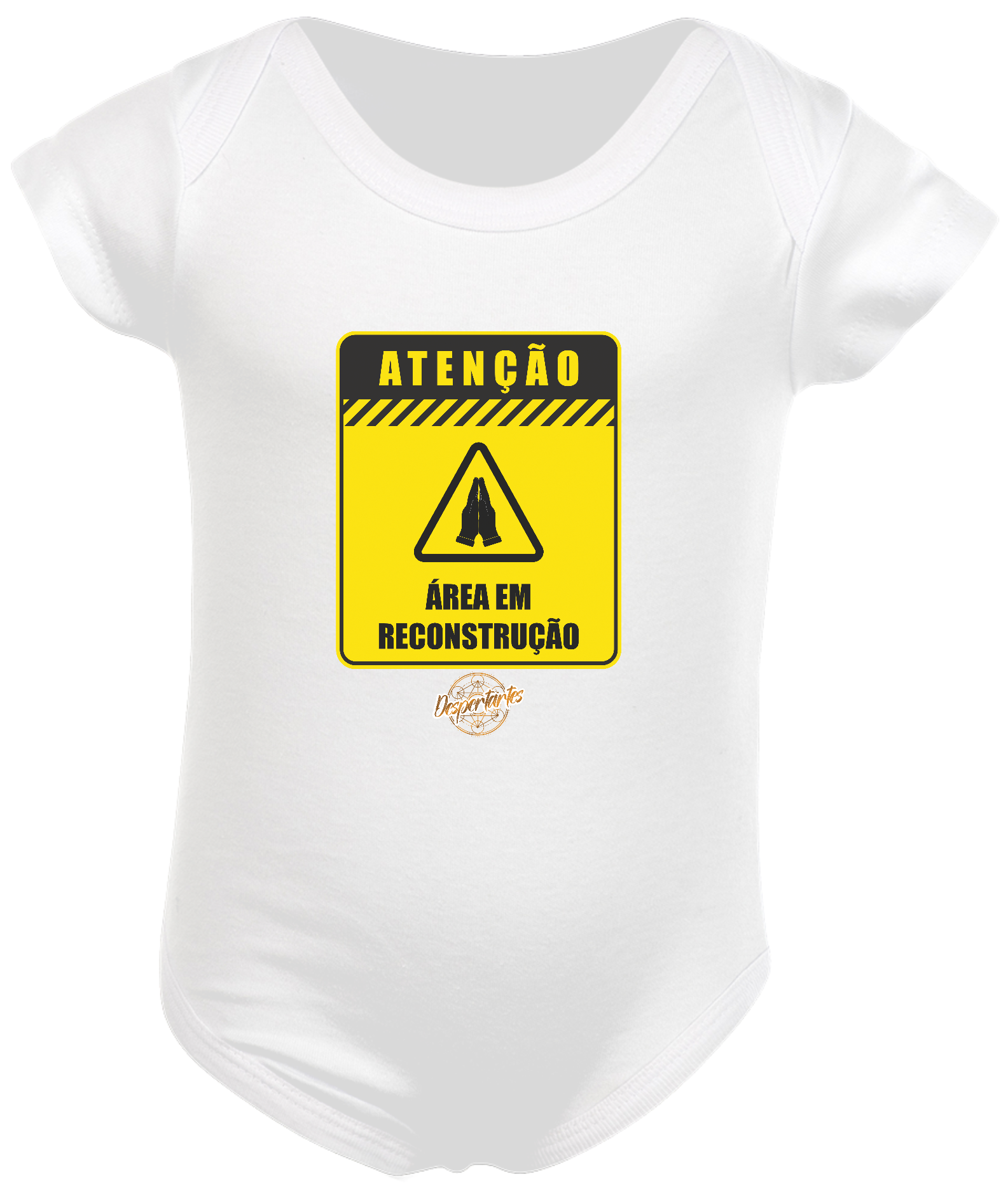 Nome do produto: Área em Reconstrução - Body Infantil