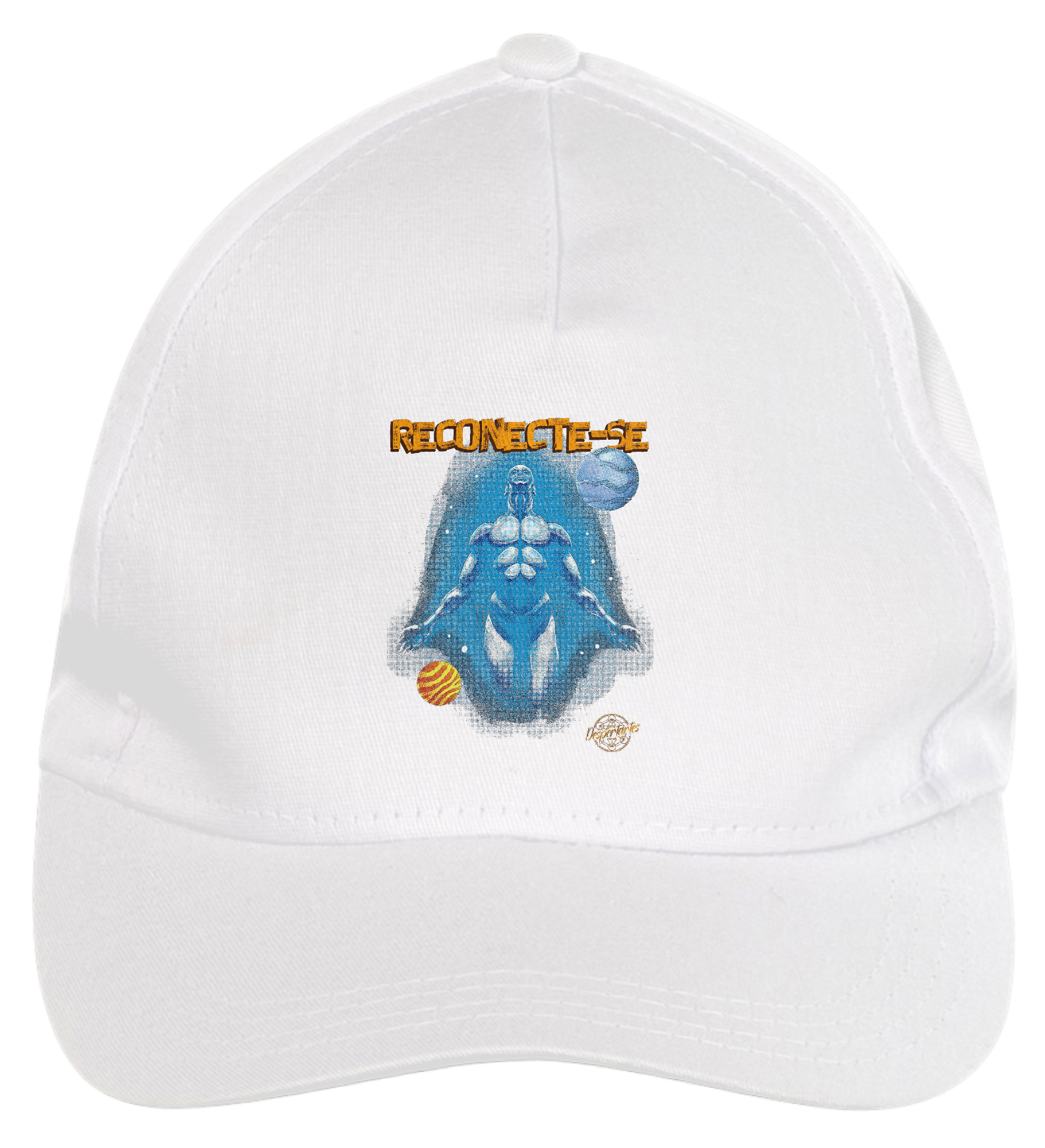 Nome do produto: Reconecte-se - Boné de Brim