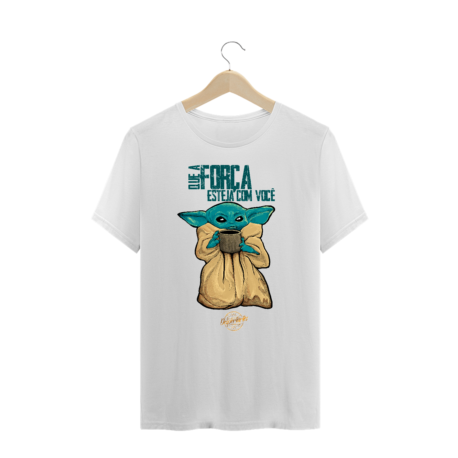 Nome do produto: Que a Força Esteja com Você - Camisa Plus Size