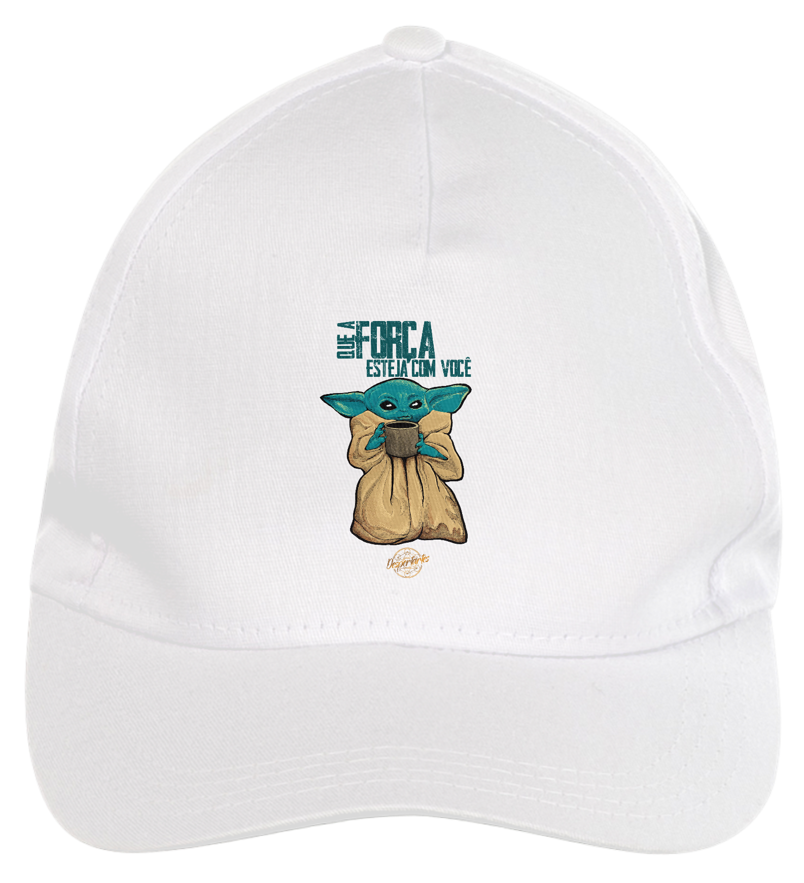 Nome do produto: Que a Força Esteja com Você - Boné de Brim