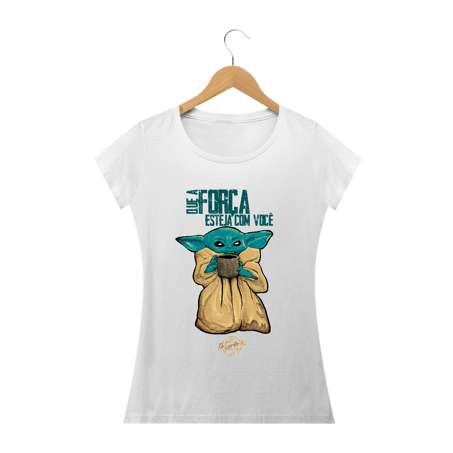 Nome do produto: Que a Força Esteja com Você - Baby Long Quality