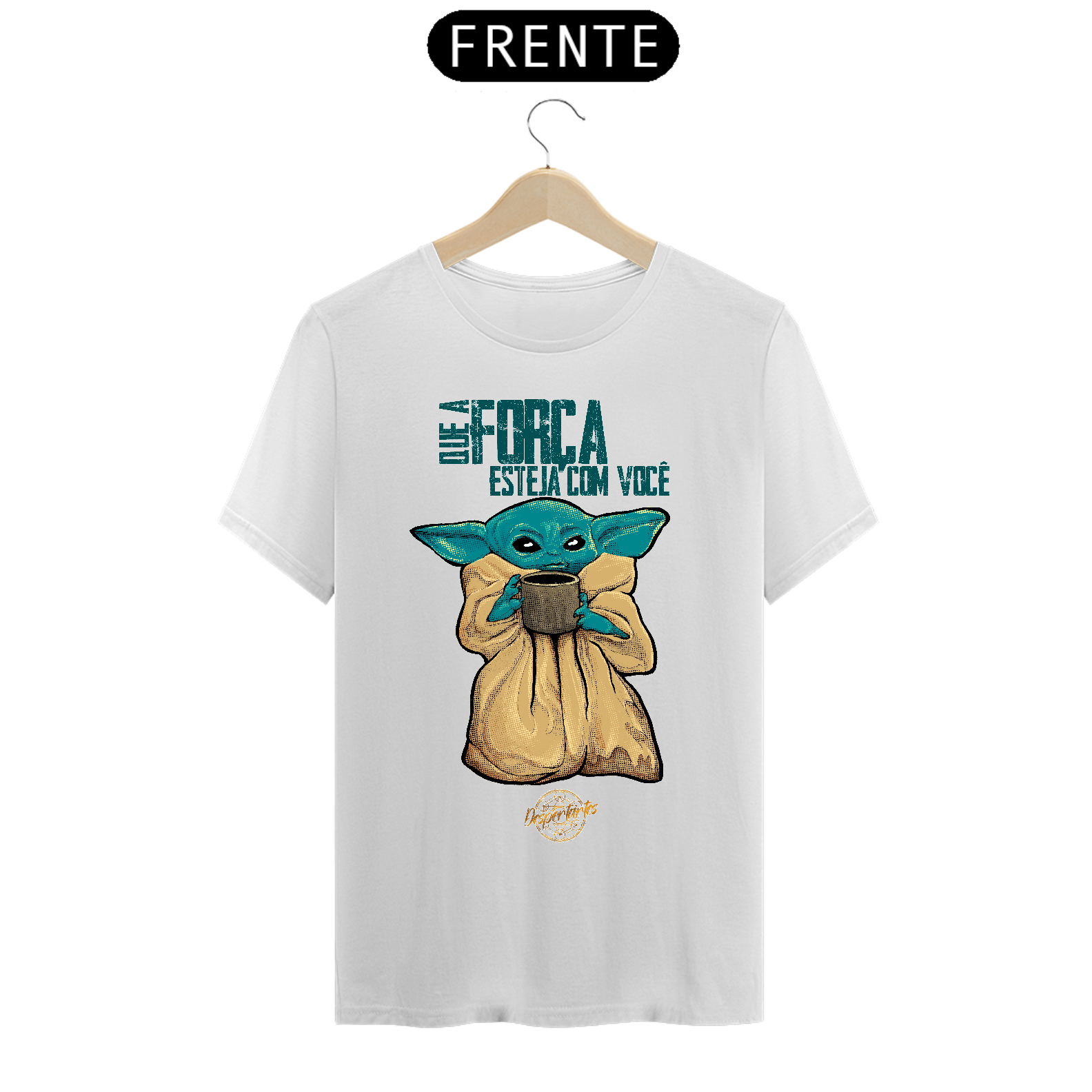 Nome do produto: Que a Força Esteja com Você - Camisa Classic