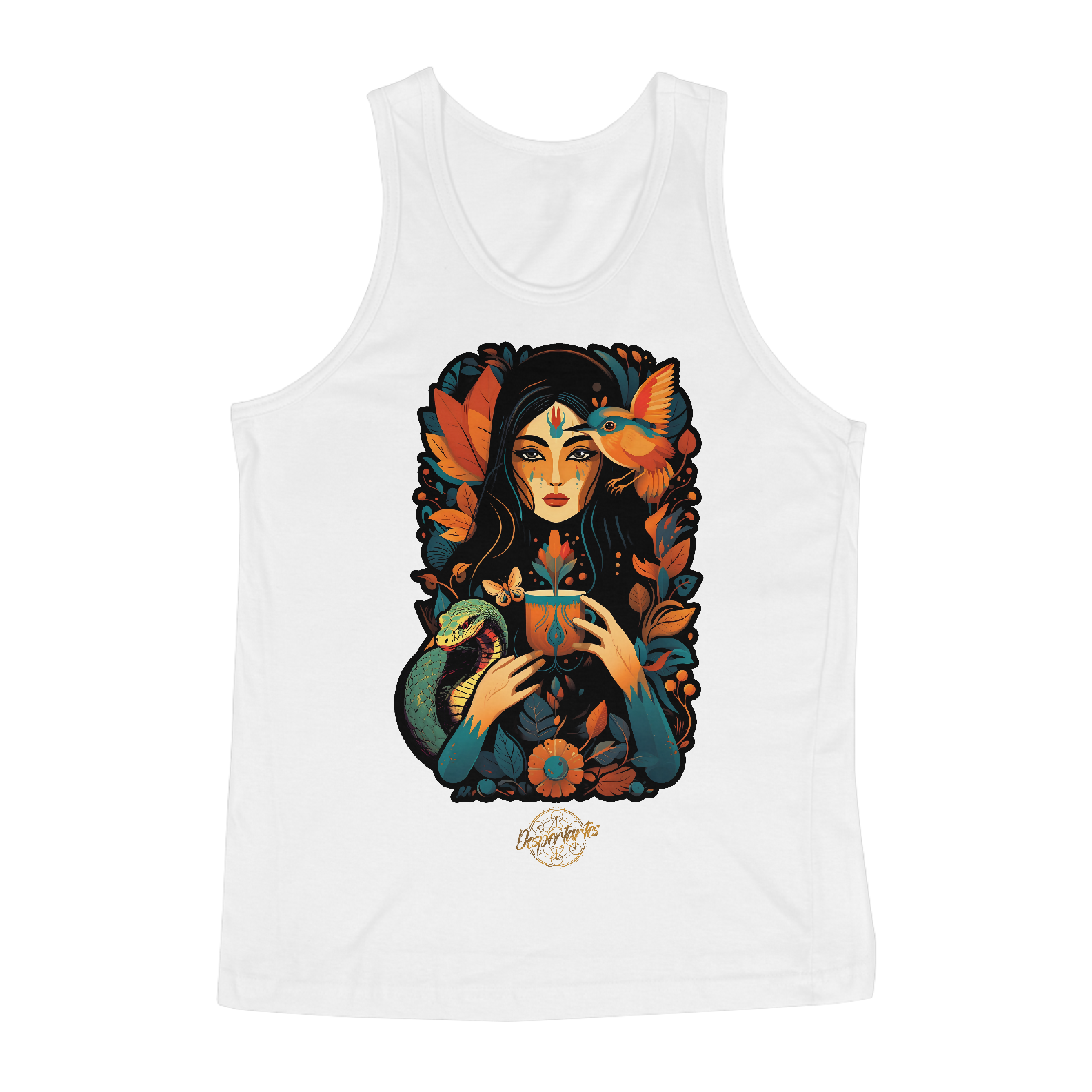 Nome do produto: Daime Luz, Daime Amor - Camisa Classic Regata