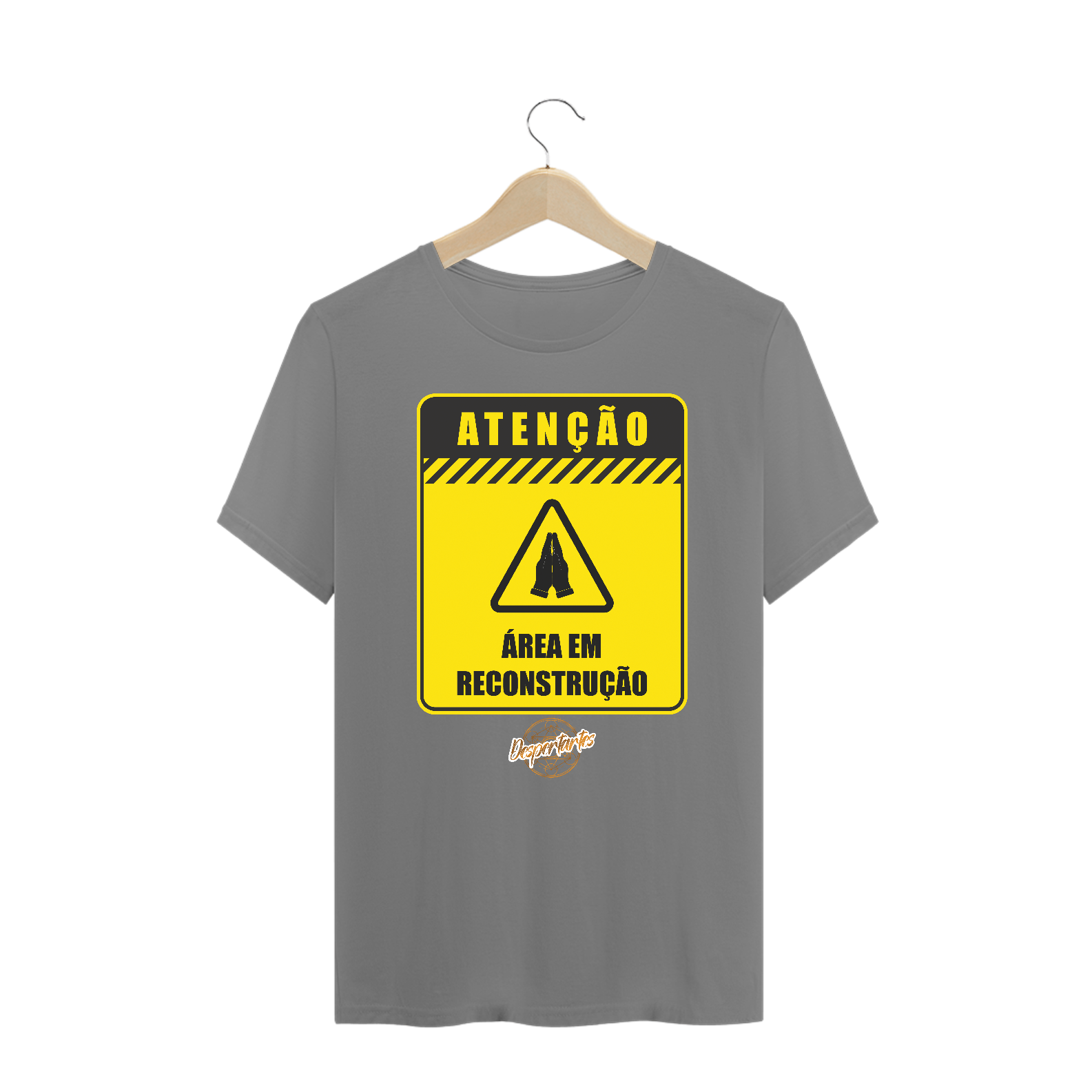 Nome do produto: Área em Reconstrução - Camisa Plus Size