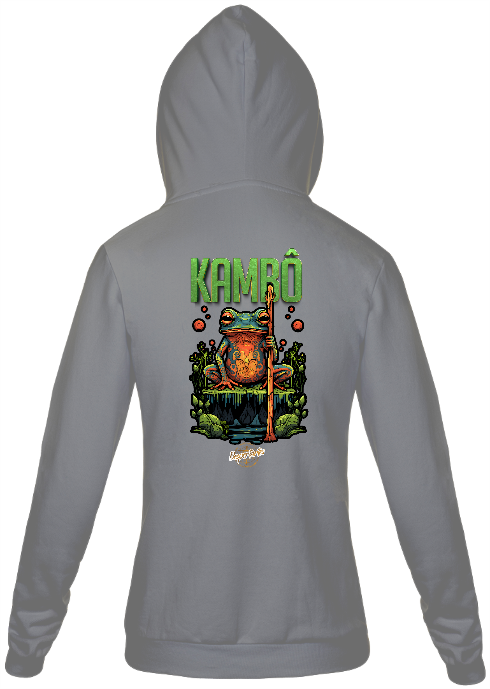 Nome do produto: Kambô - Moletom com Zíper Unissex