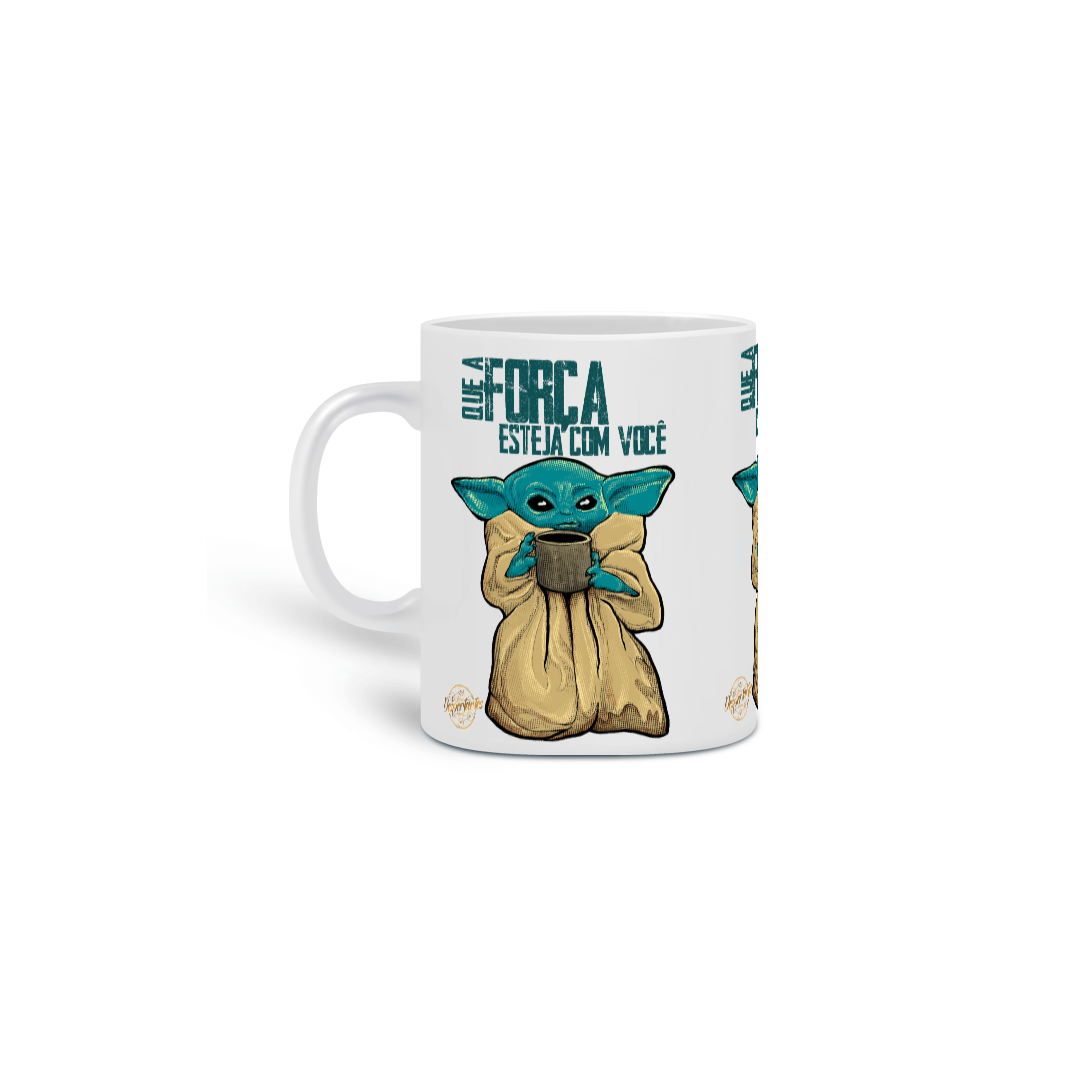 Nome do produto: Que a Força Esteja com Você - Caneca