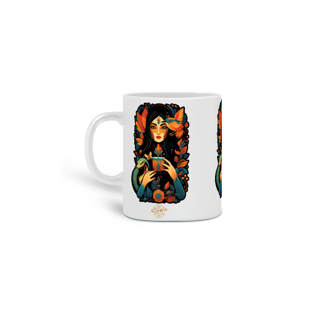 Nome do produto: Daime Luz, Daime Amor - Caneca