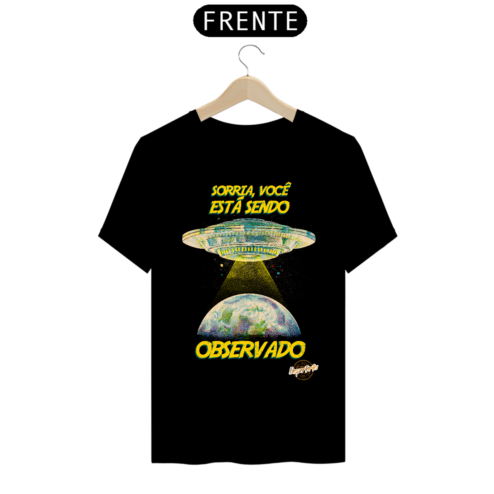 Nome do produto: Sorria, Você Está Sendo Observado - Camisa Prime