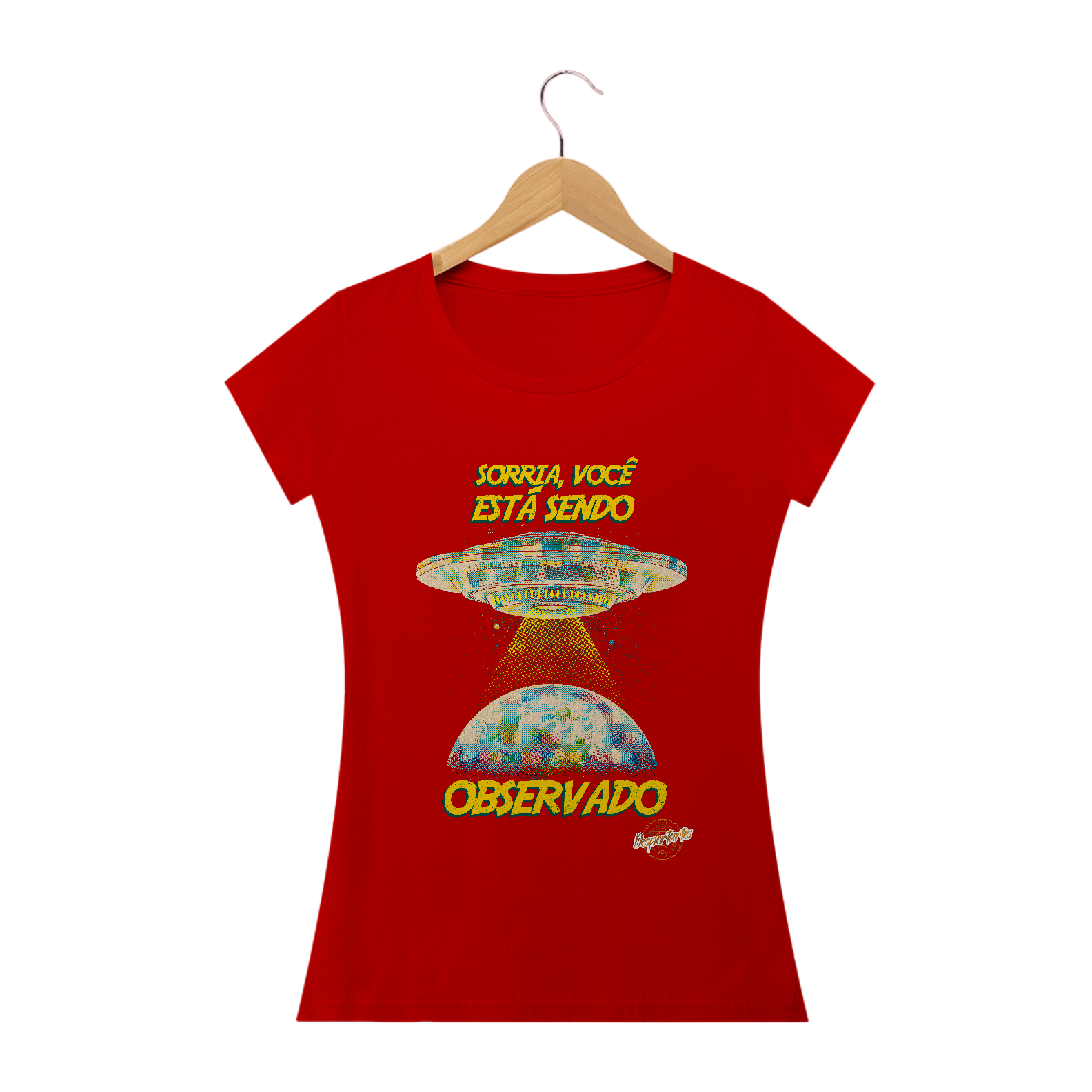 Nome do produto: Sorria, Você Está Sendo Observado - Baby Long Classic