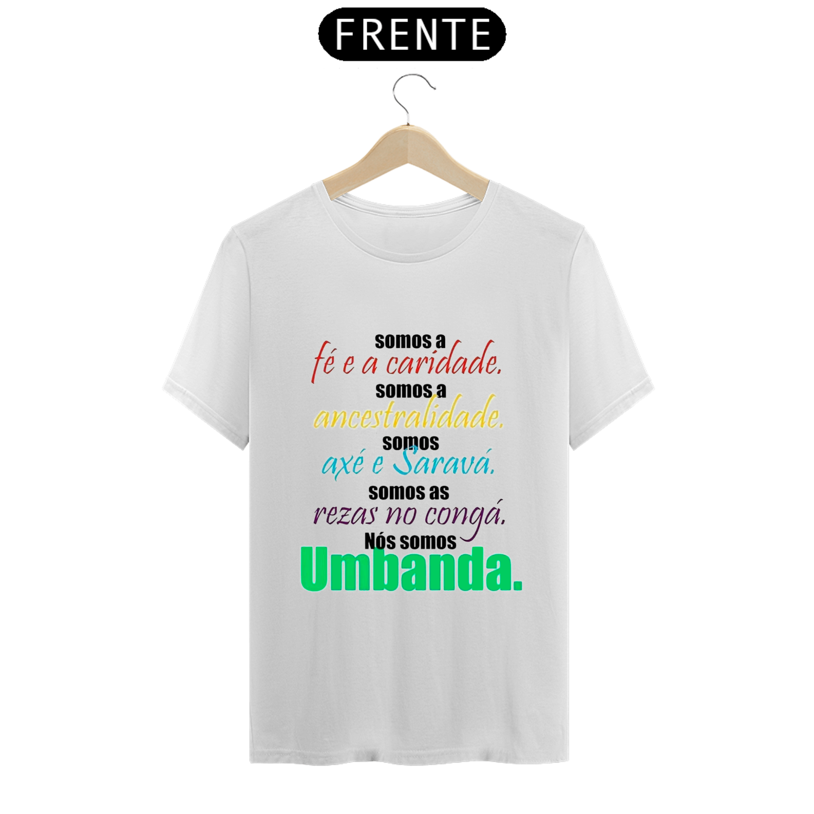 Nome do produto: Frase Umbanda