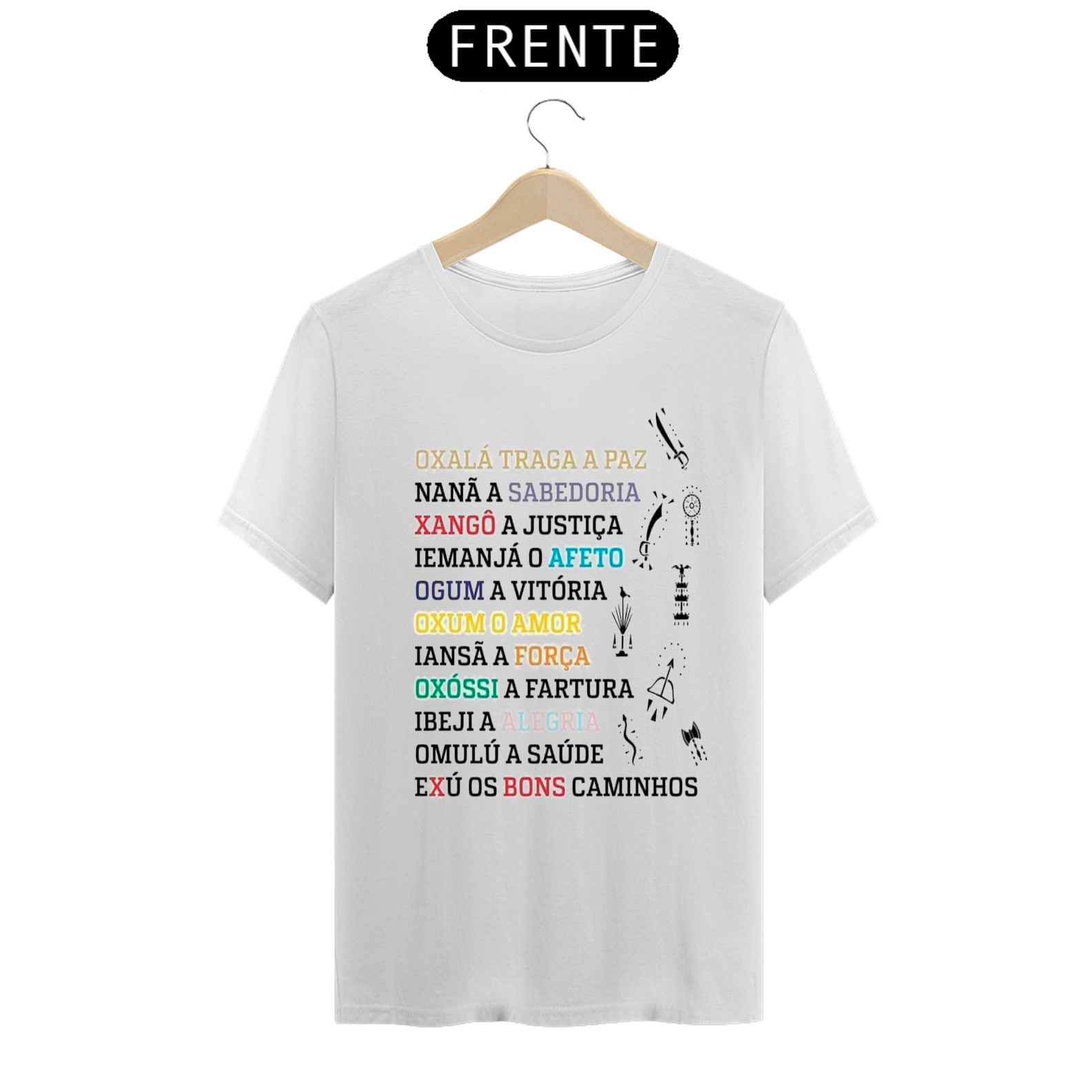 Nome do produto: Orixás Frases