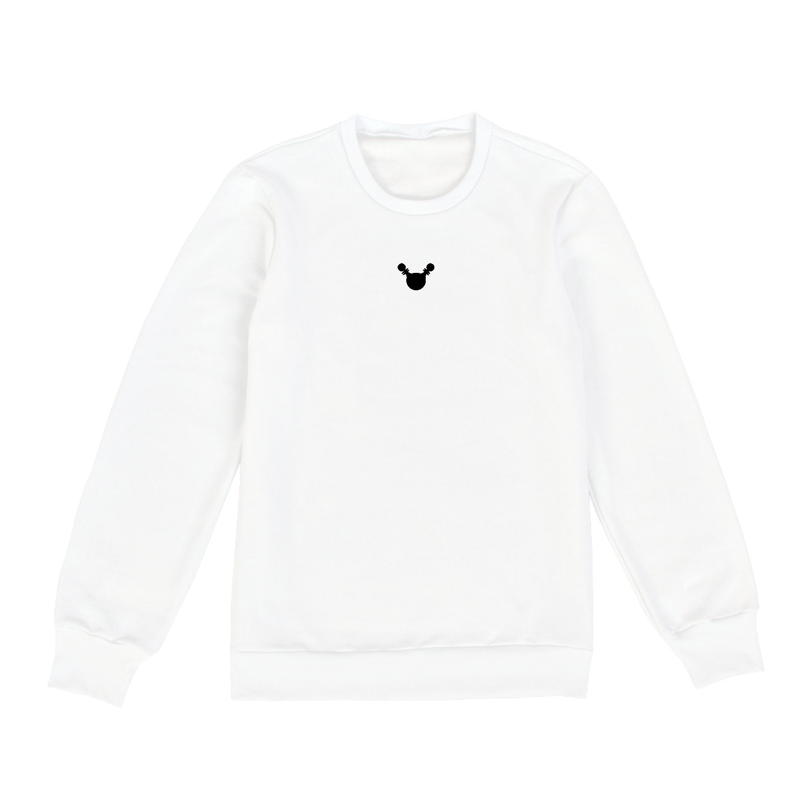 Moletom Classic - Diablo Electro Branco e Cinza Mesclado